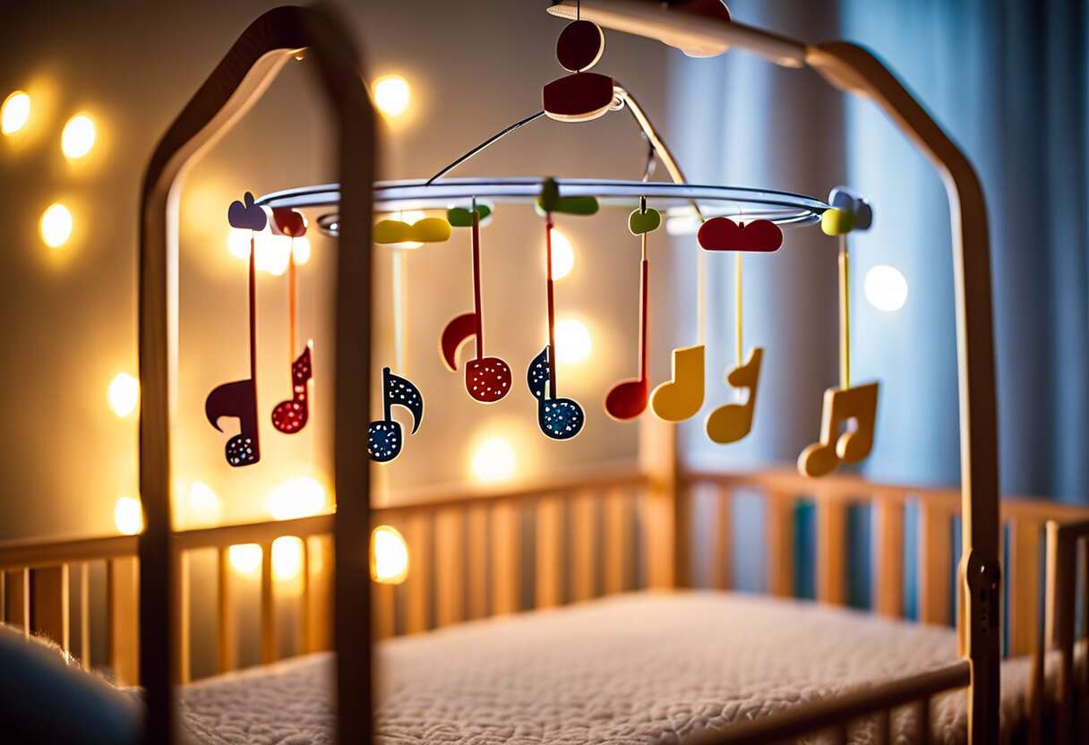 Mobiles musicaux et éveil sensoriel : quels bénéfices pour bébé ?