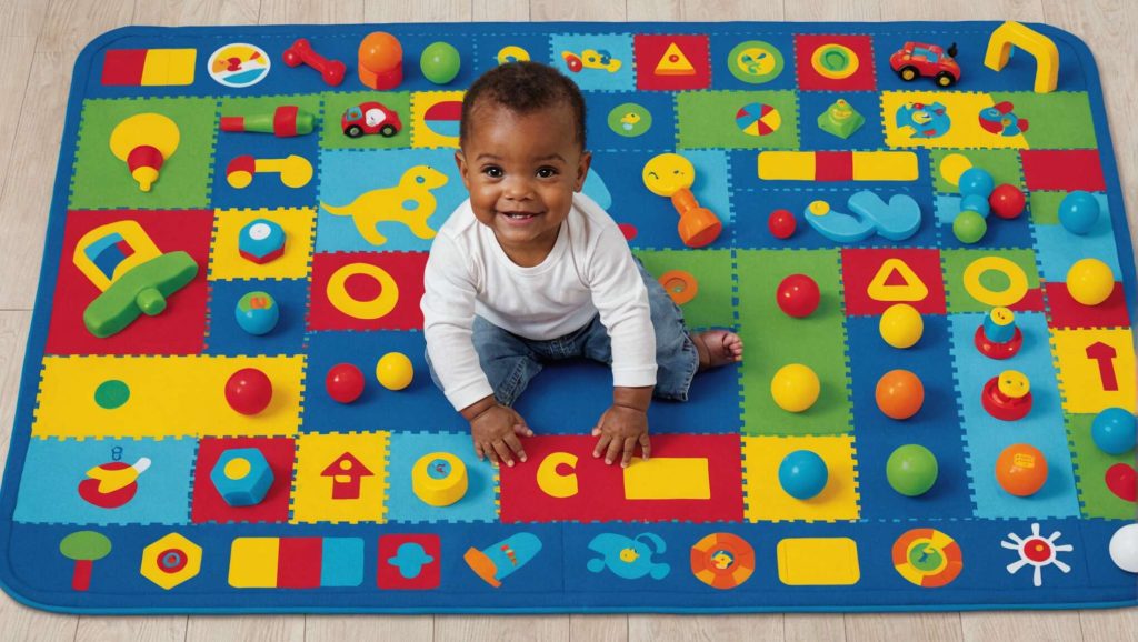 Accessoires inclus : quels jouets chercher avec votre tapis d'éveil ?