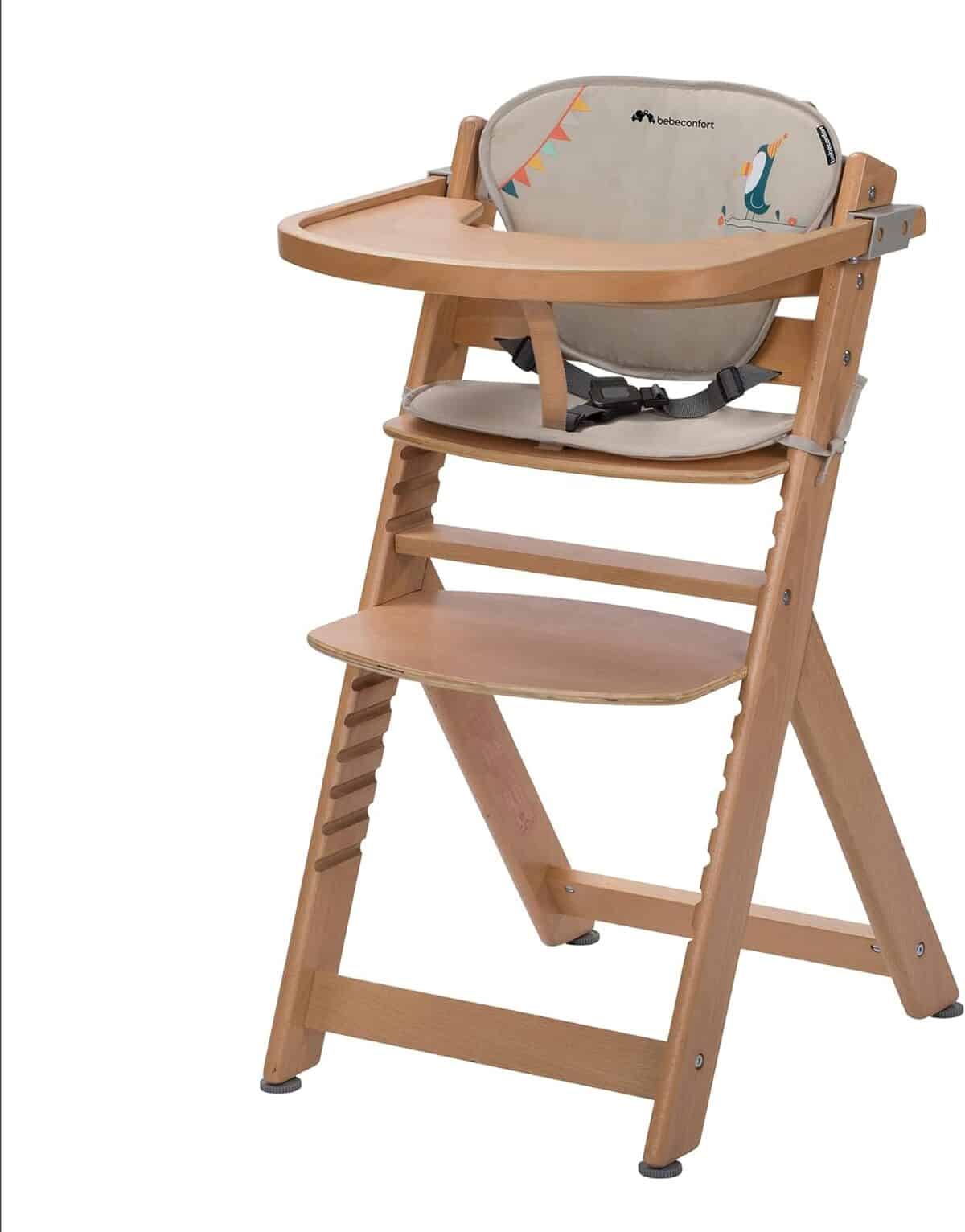 Chaise haute รฉvolutive Bebeconfort Timba : confort de 6 mois ร 10 ans