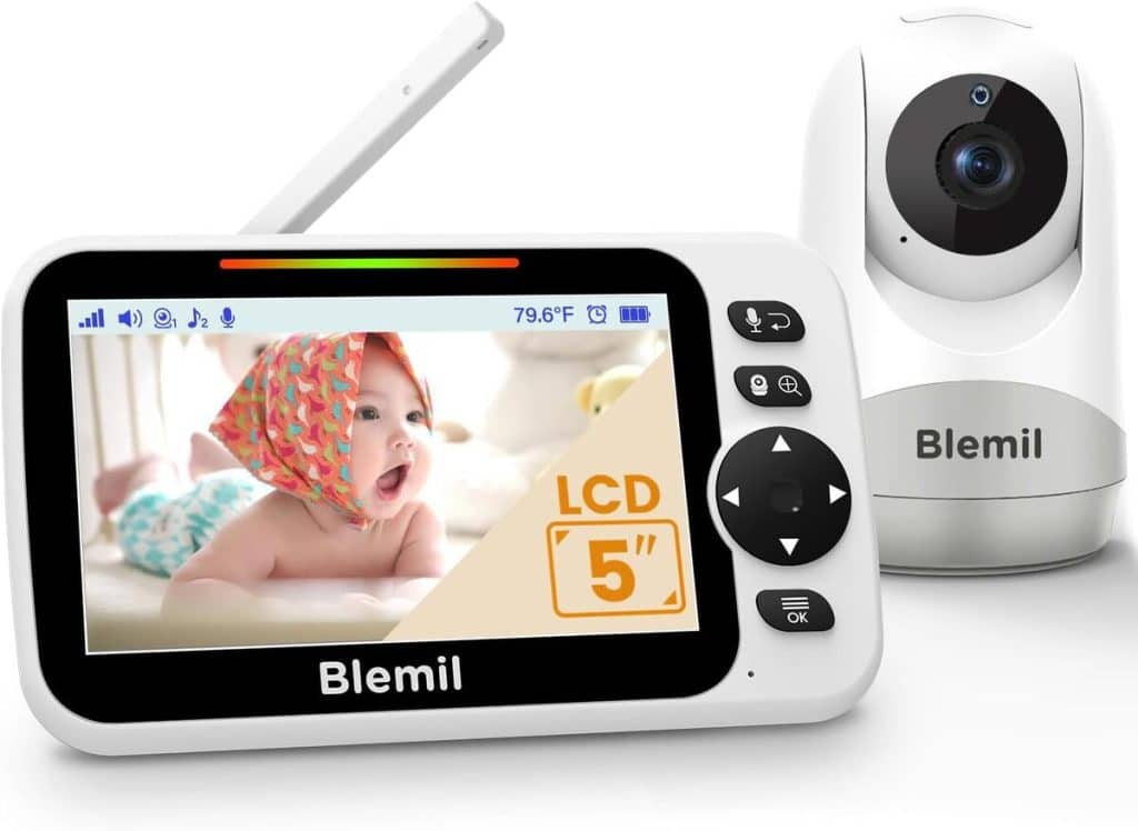 Essai Babyphone 5" : moniteur vidéo bébé longue autonomie
