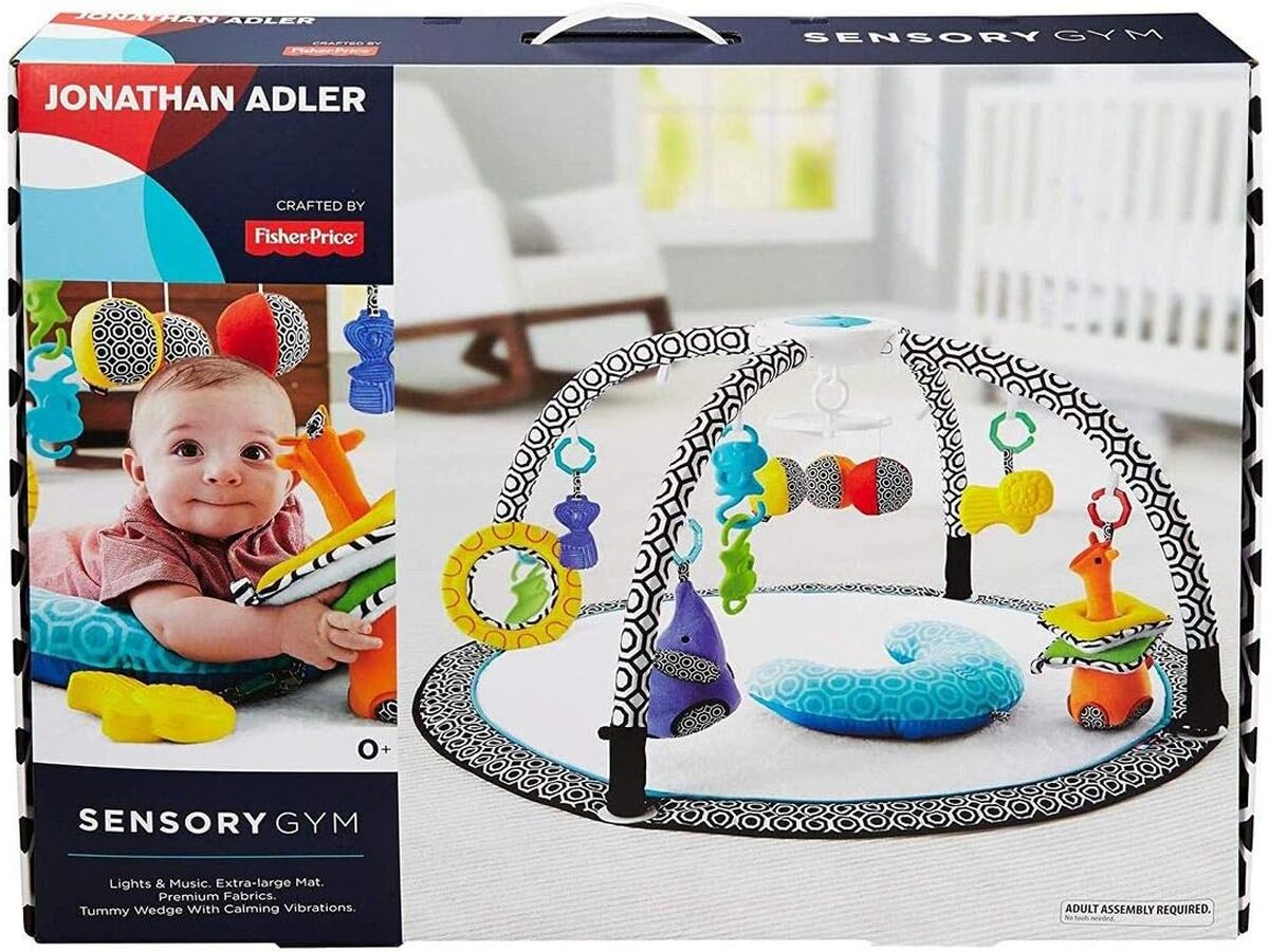 Tapis d'รฉveil Jonathan Adler : รฉveil musical et lumineux pour bรฉbรฉ