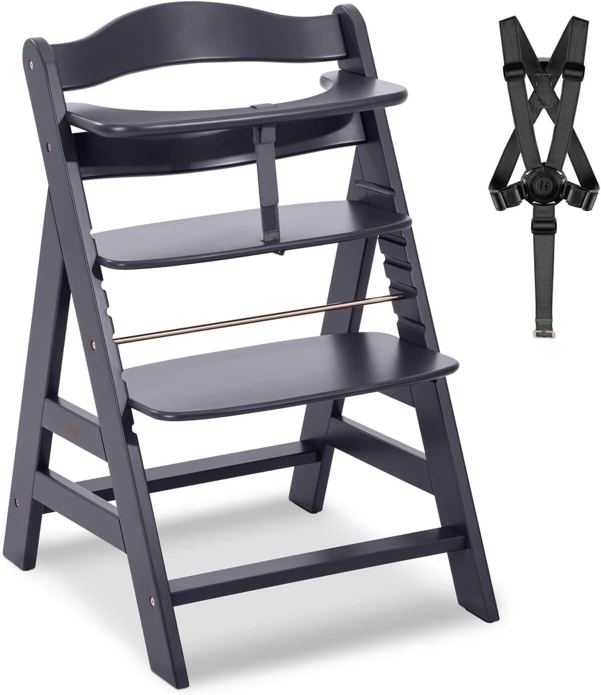 "Test chaise haute bébé Hauck Alpha Plus : évolutive et durable"