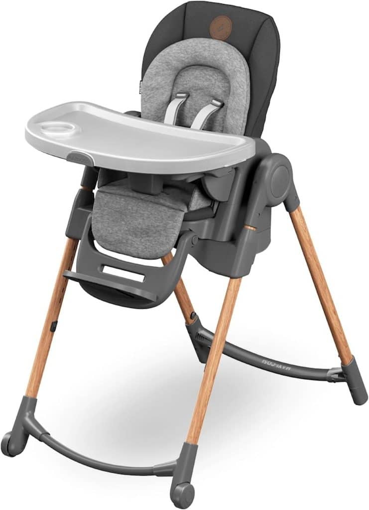 Test chaise haute Maxi-Cosi Minla : évolutive et compacte