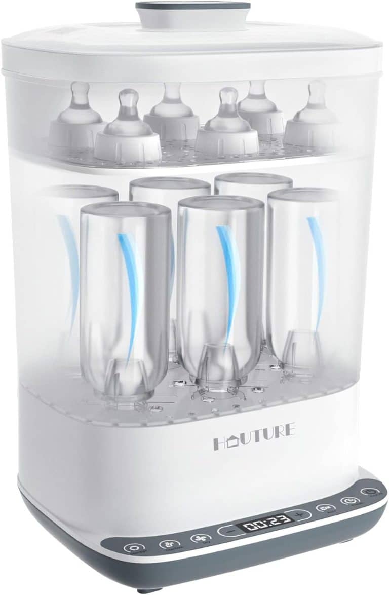 Nuvita STERIEASY 1083 Stérilisateur Biberons Électrique Vapeur - 6 Biberons En 6 Min