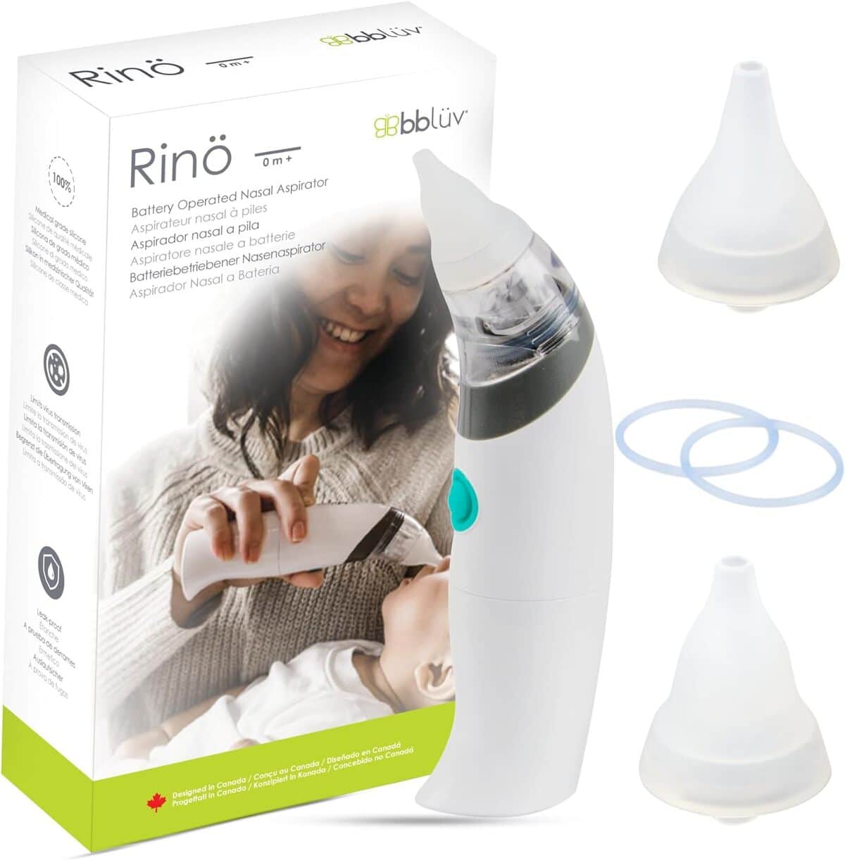 Test Rinö : l'aspirateur nasal électrique pour bébé