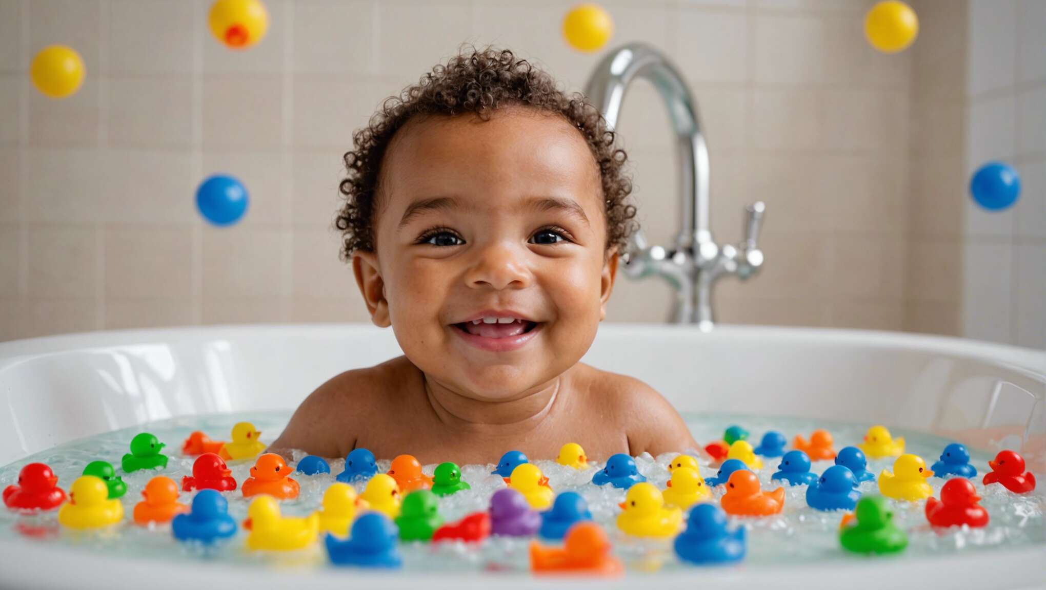 L'importance des jouets de bain pour le développement de bébé