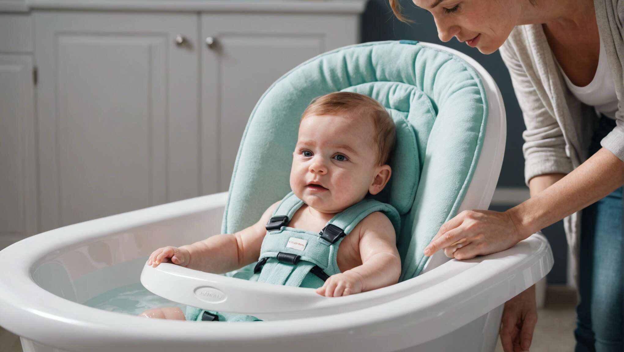 Quand passer du transat au siège de bain ? Conseils d'évolution