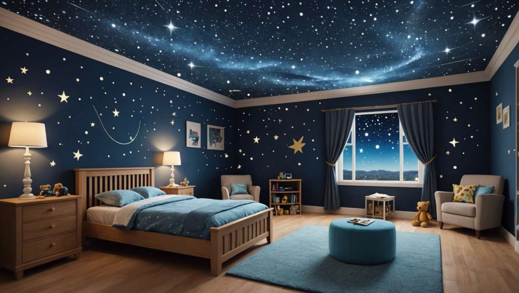 Projecteur ciel étoilé : voyage nocturne dans l'espace pour bébé