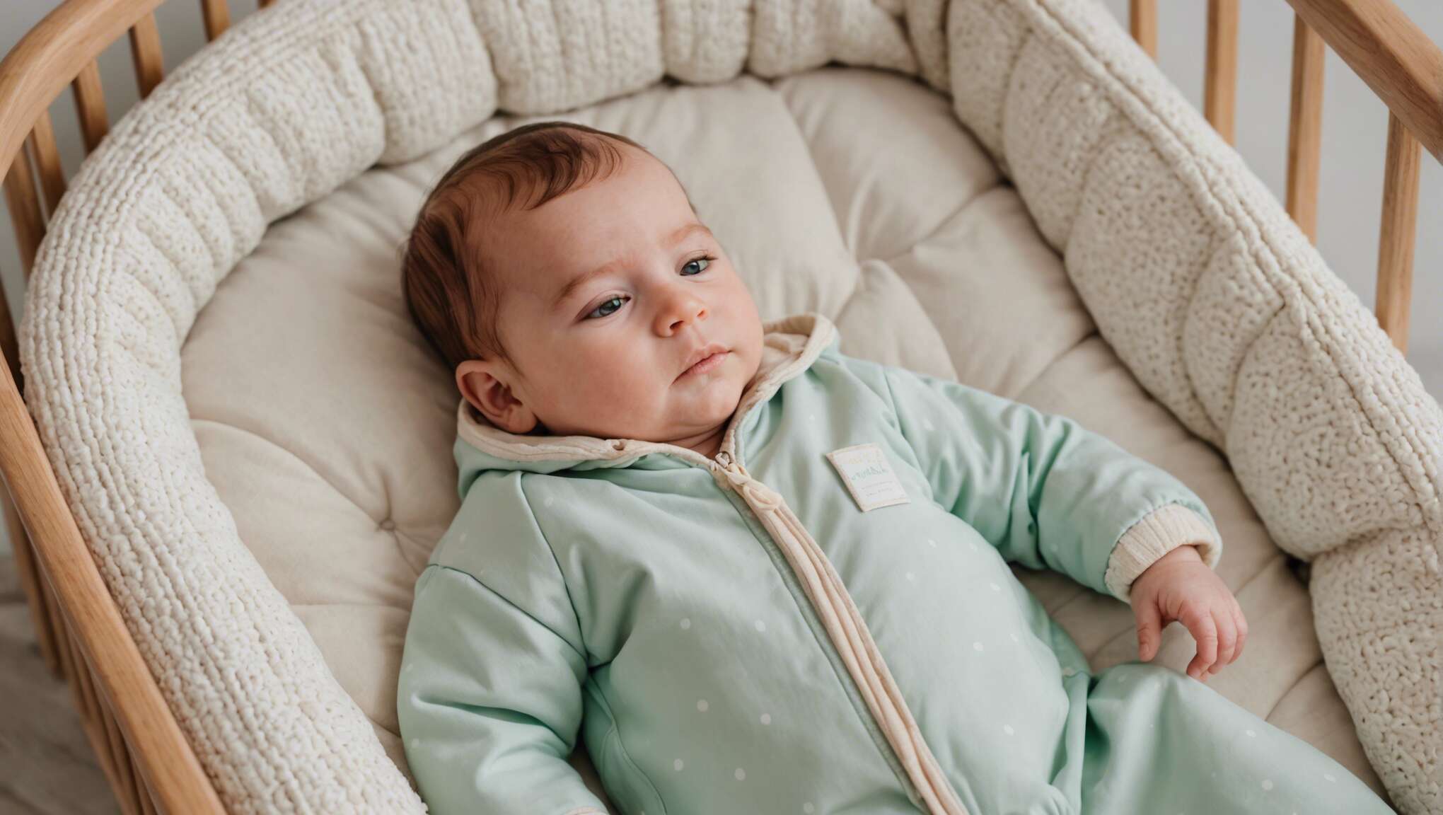 La sélection de la matière pour le confort de bébé