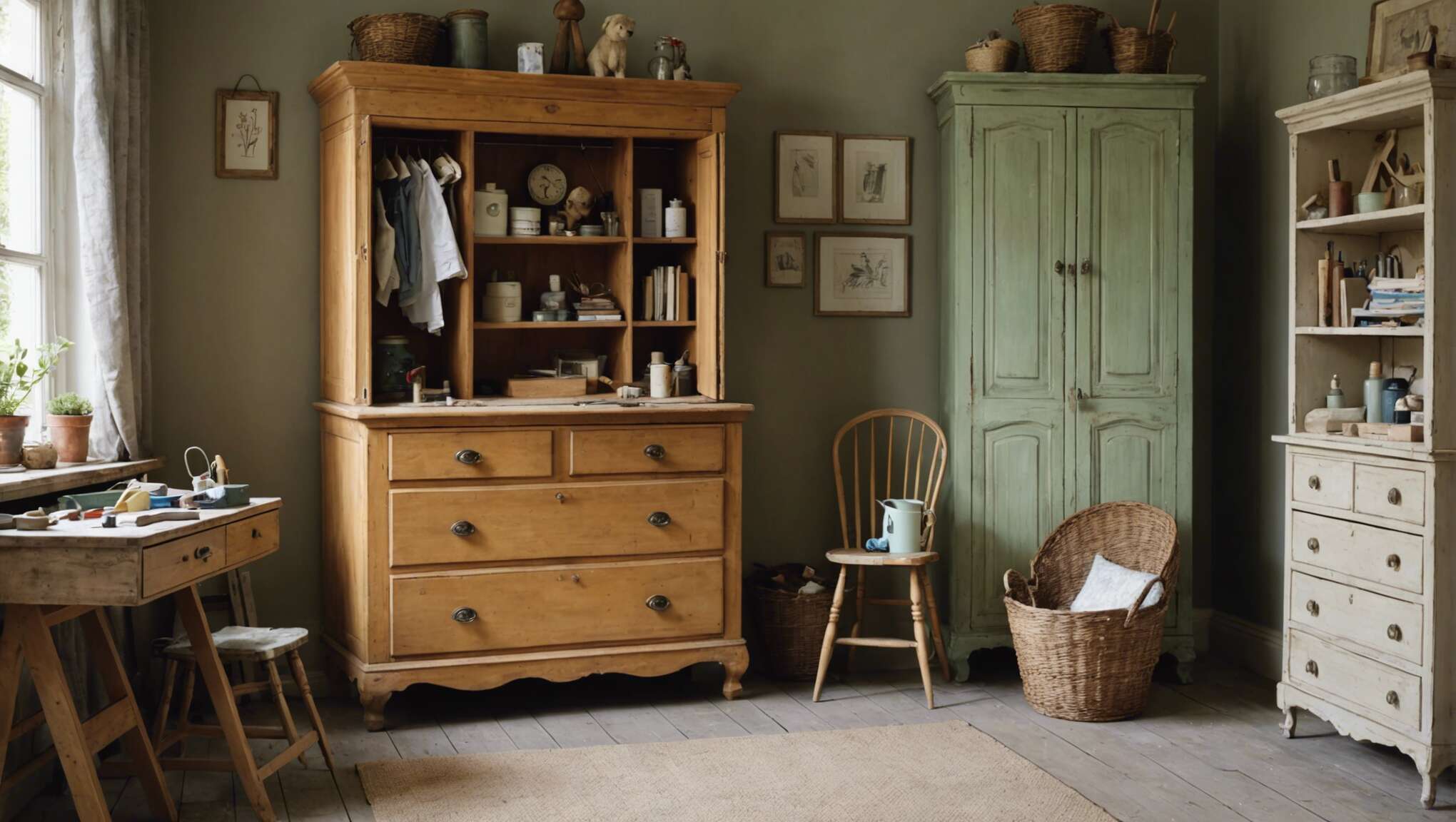 Inspiration vintage : trouver l'armoire rétro parfaite pour la chambre de bébé