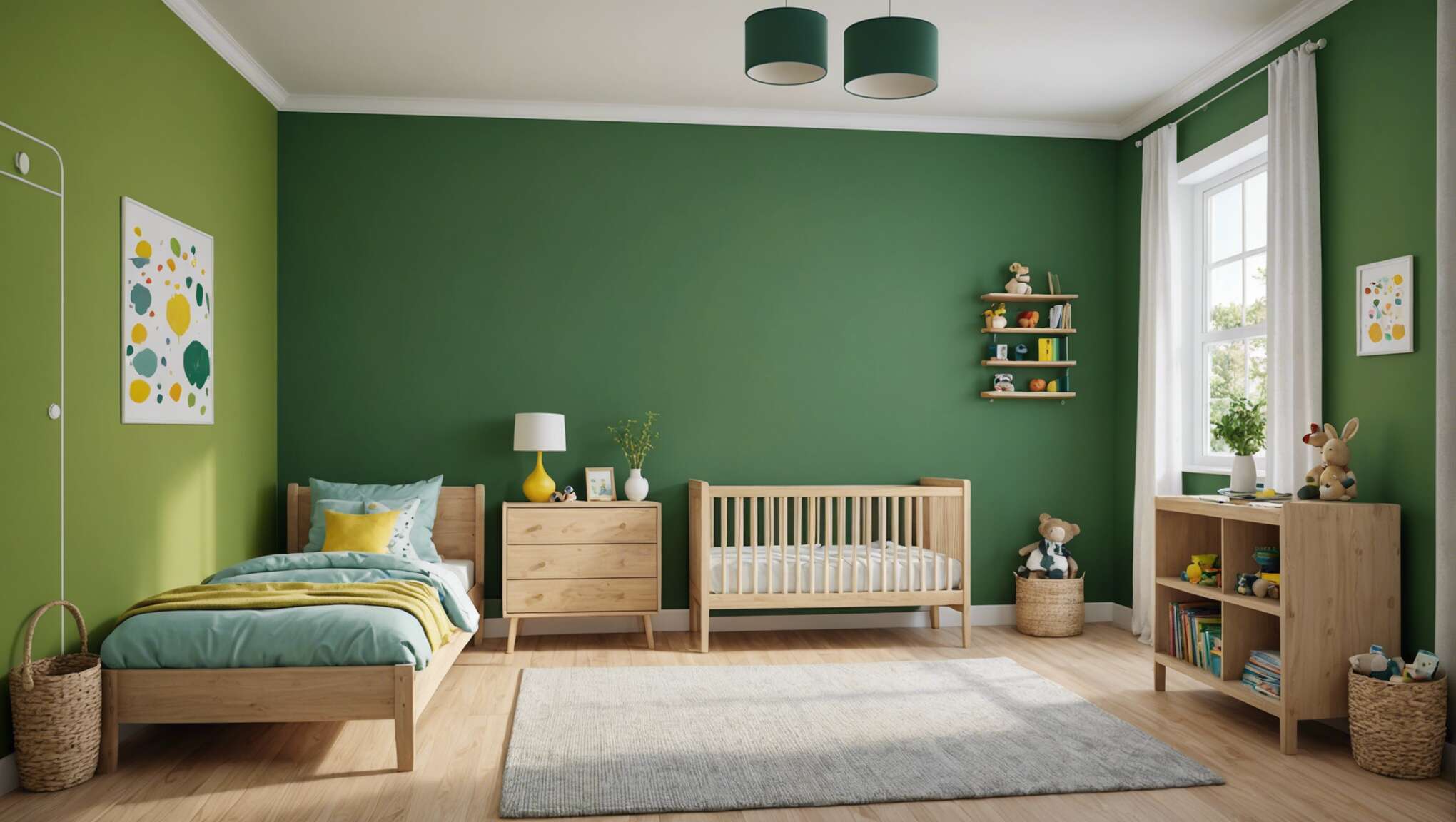 Peintures et finitions : garantir un environnement sain pour les tout-petits