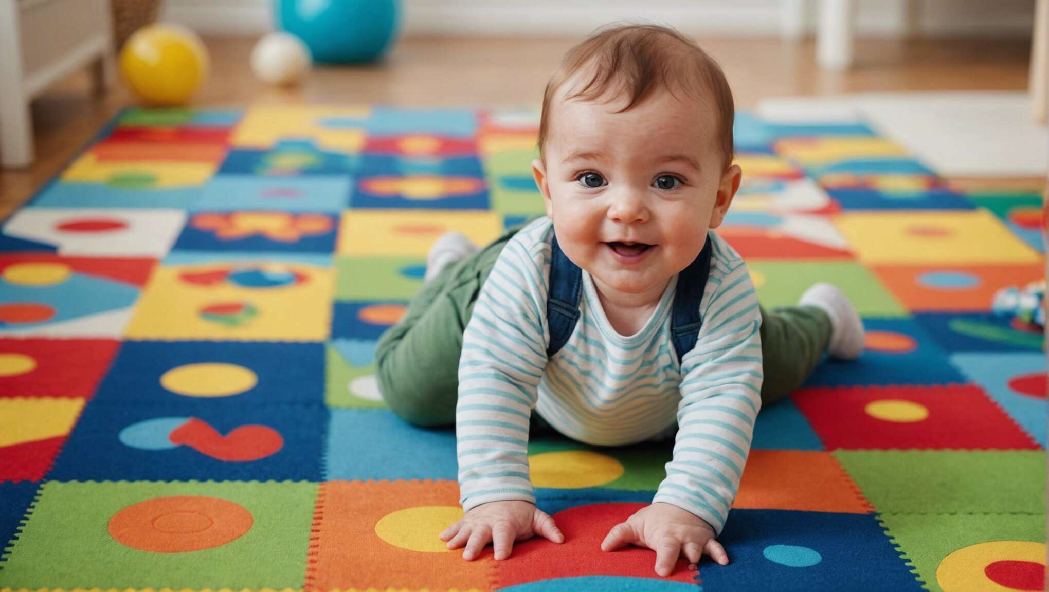 Les premiers mois : sélectionner un tapis stimulant pour les tout-petits