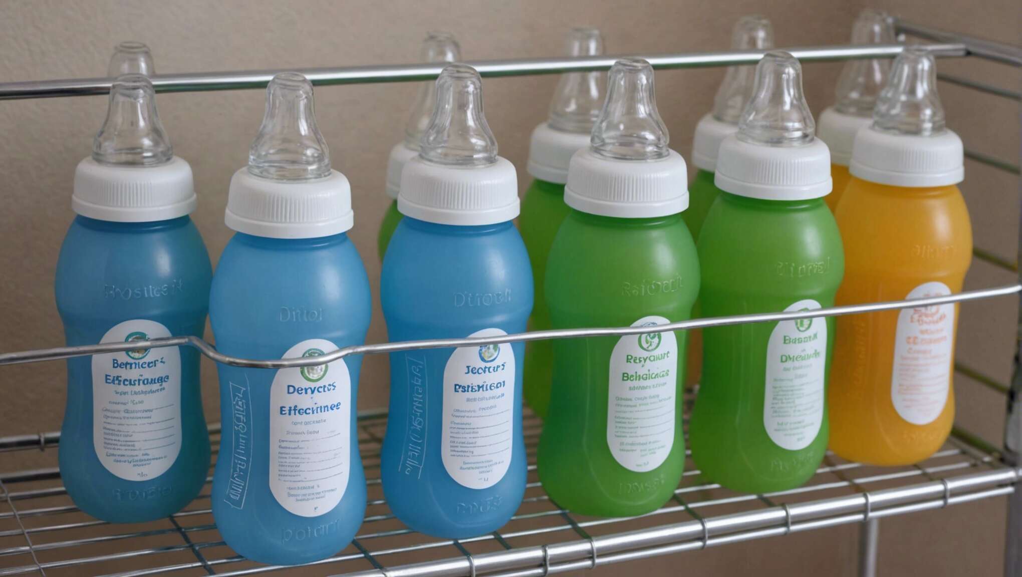 Conseils pour faire sécher et conserver les biberons propres