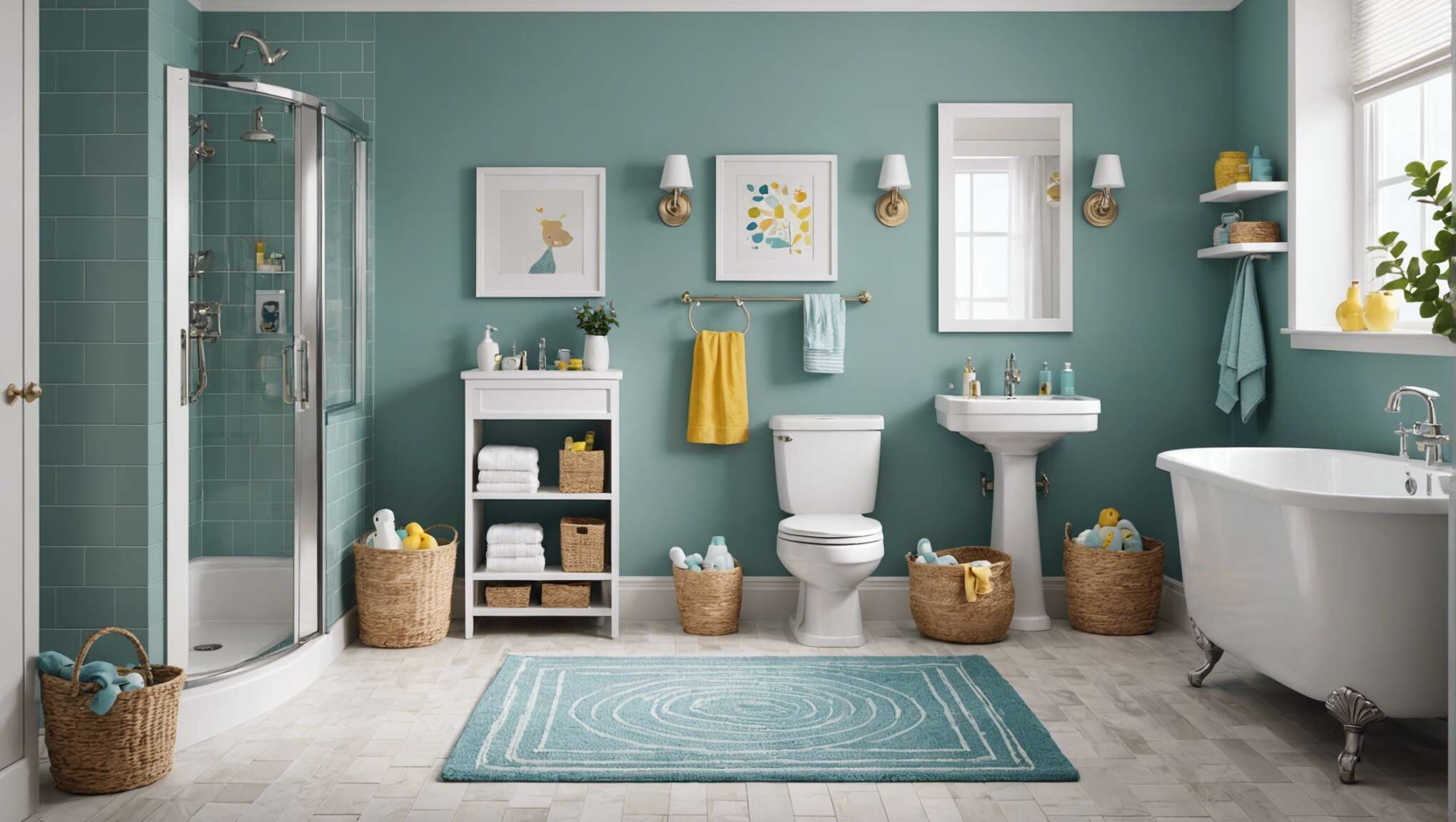 Comment organiser un espace de bain sรฉcurisรฉ pour votre tout-petit ?