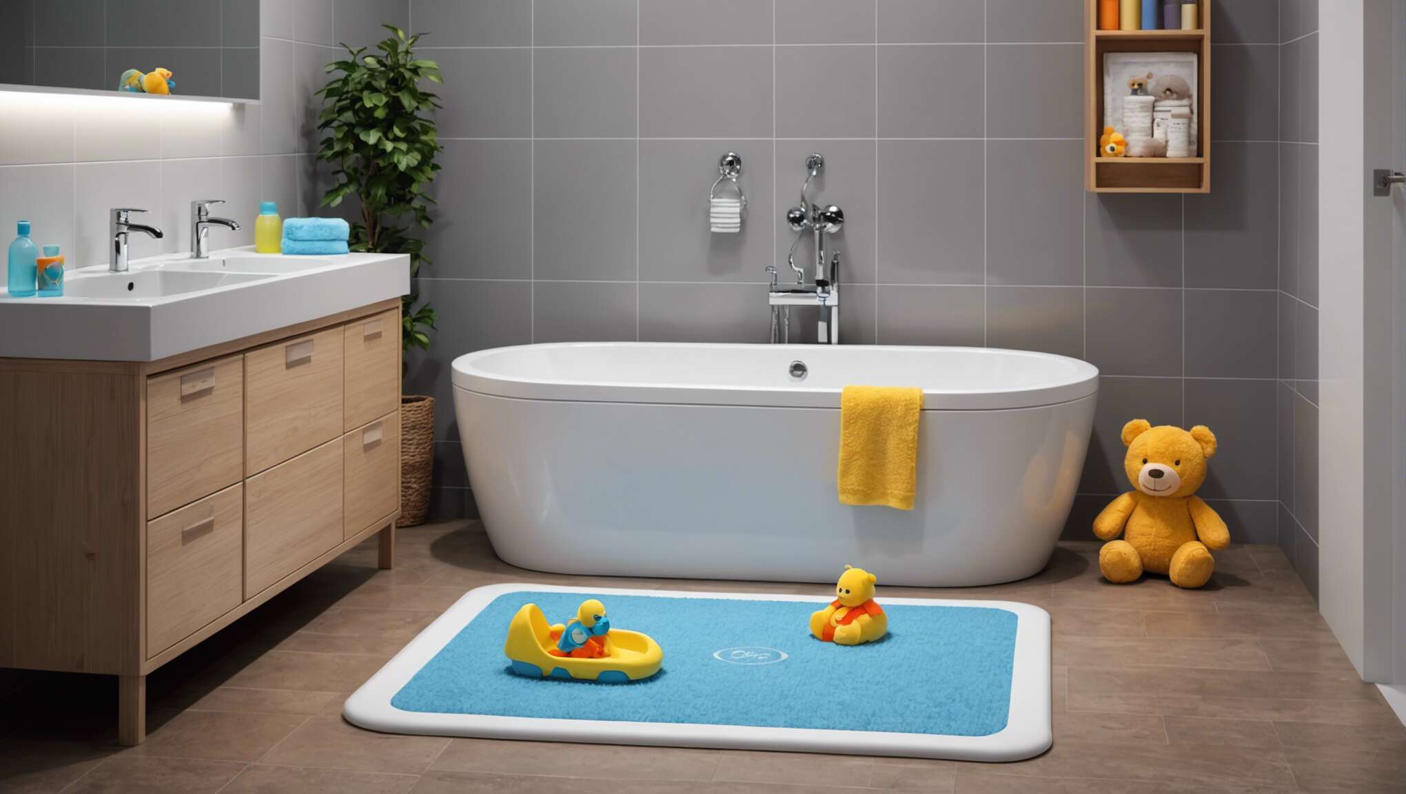 Adaptations indispensables pour un espace bain bébé fonctionnel
