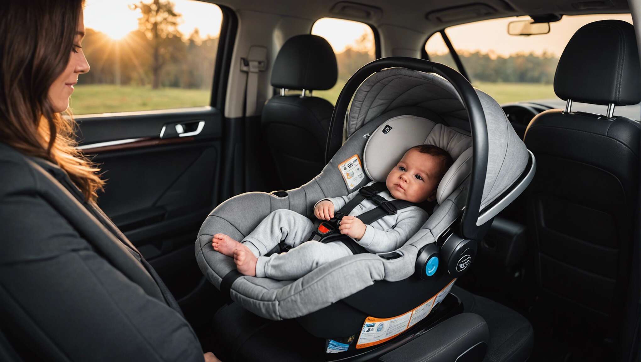 Nid d'ange et siège auto : une combinaison gagnante pour la sécurité