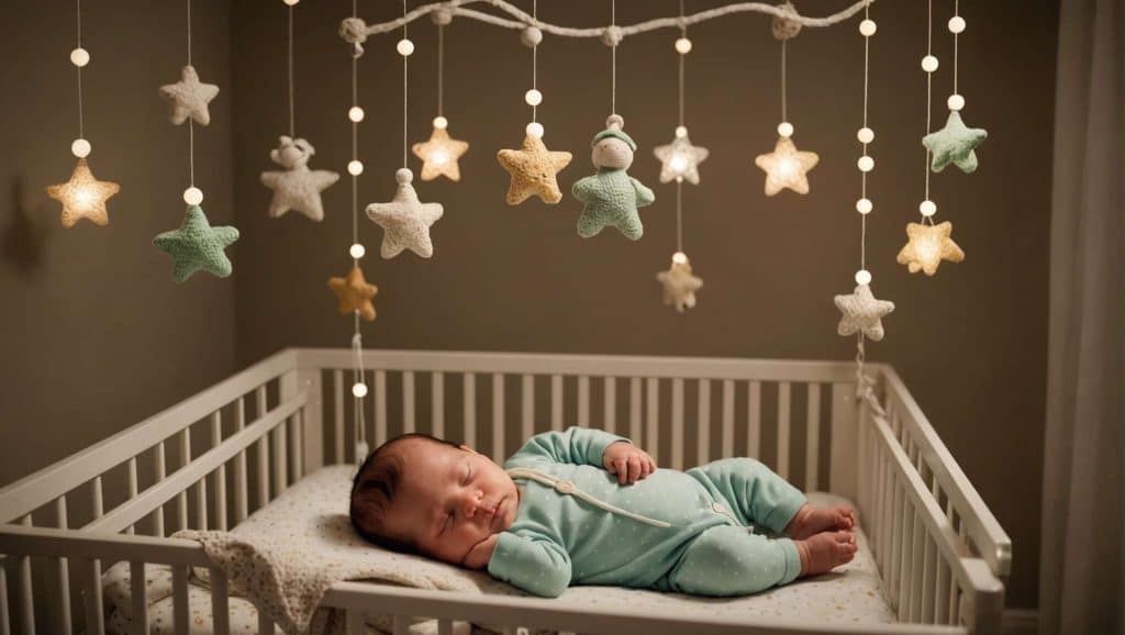 Bienfaits des mobiles sensoriels sur le sommeil des nourrissons