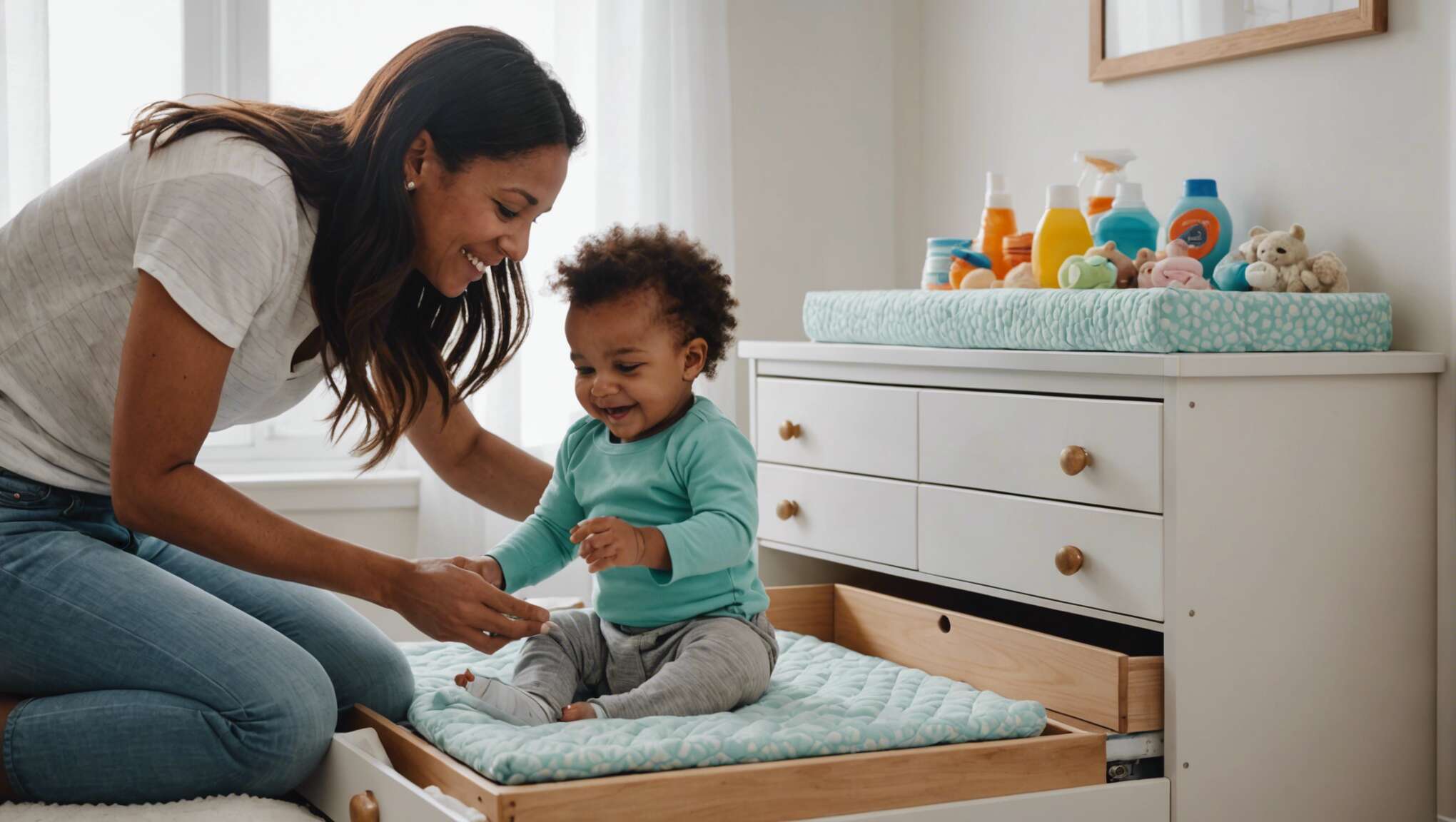 Sรฉcuritรฉ et confort : les meilleures commodes ร langer selon les experts