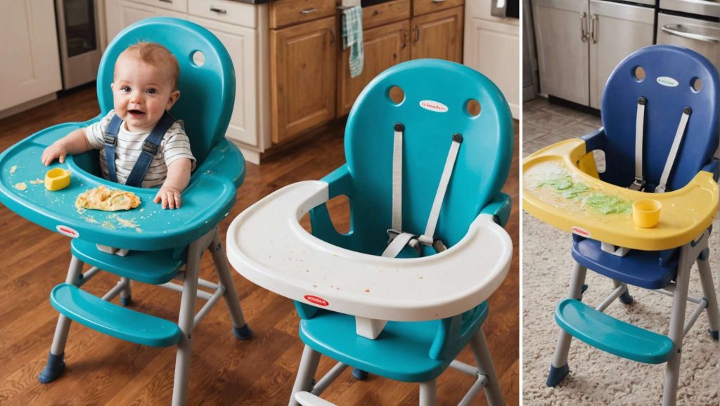 Comment nettoyer efficacement une chaise haute pour bébé ?
