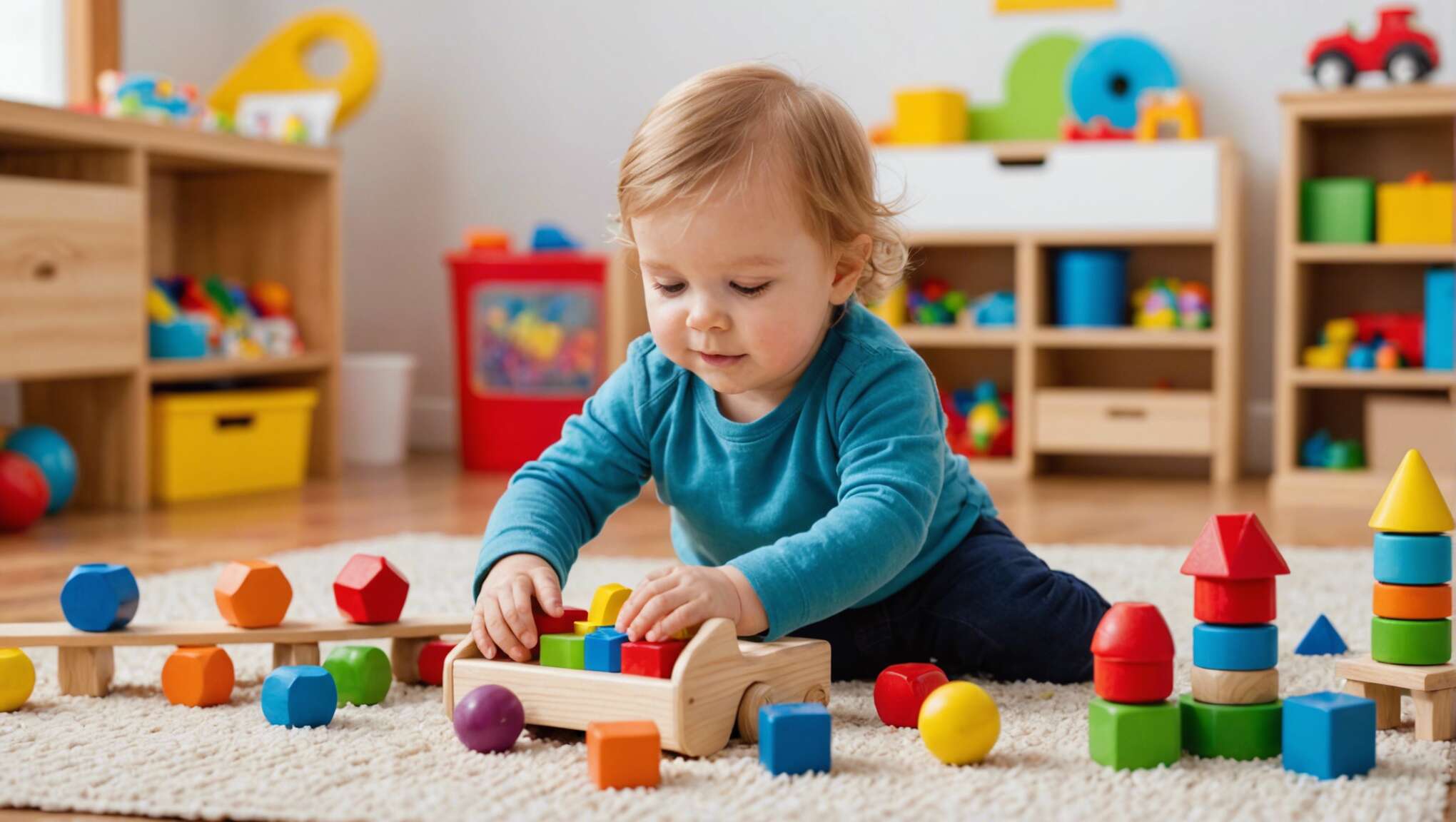 Des jouets en bois pour encourager la motricité fine dès le plus jeune âge