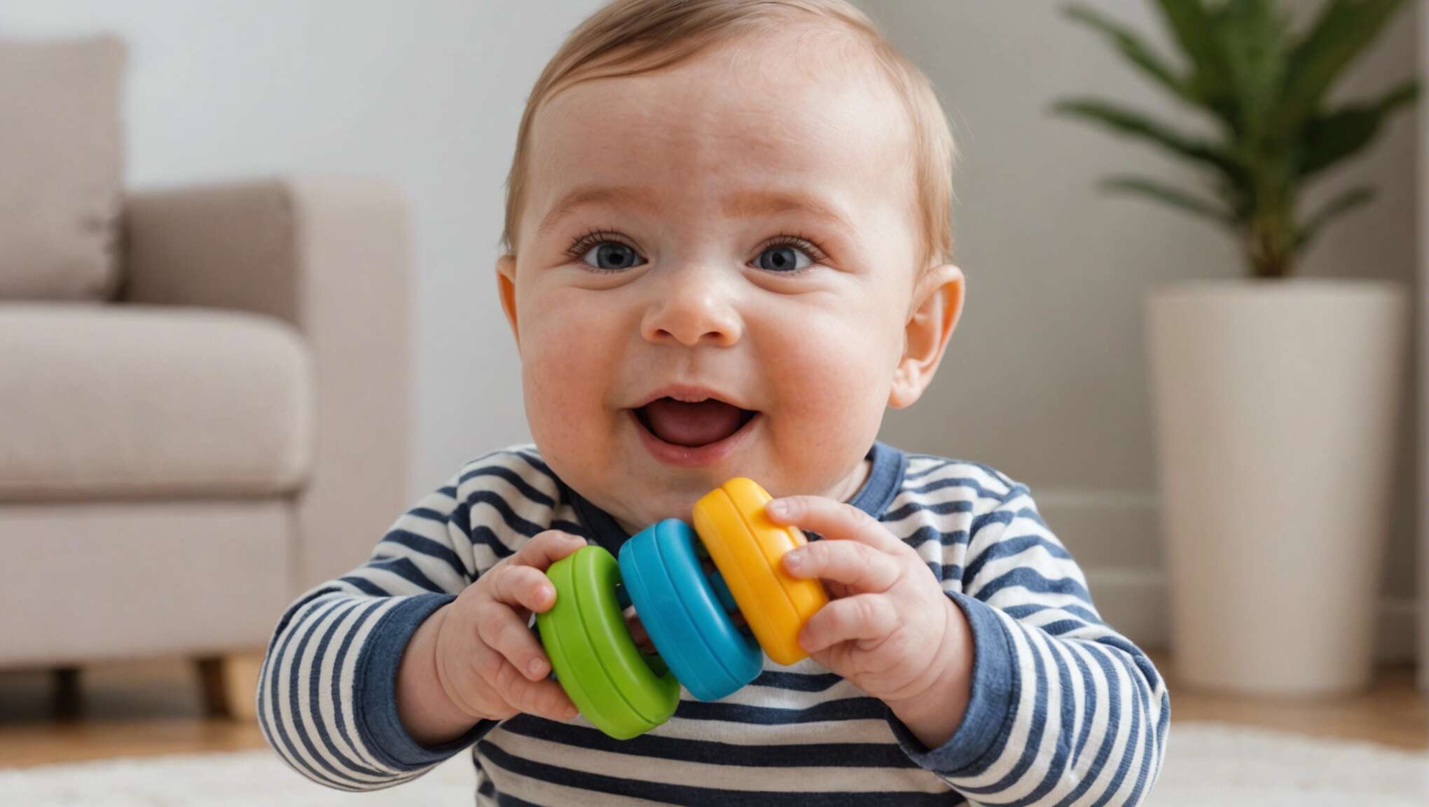 Les bienfaits des hochets ergonomiques sur la préhension fine