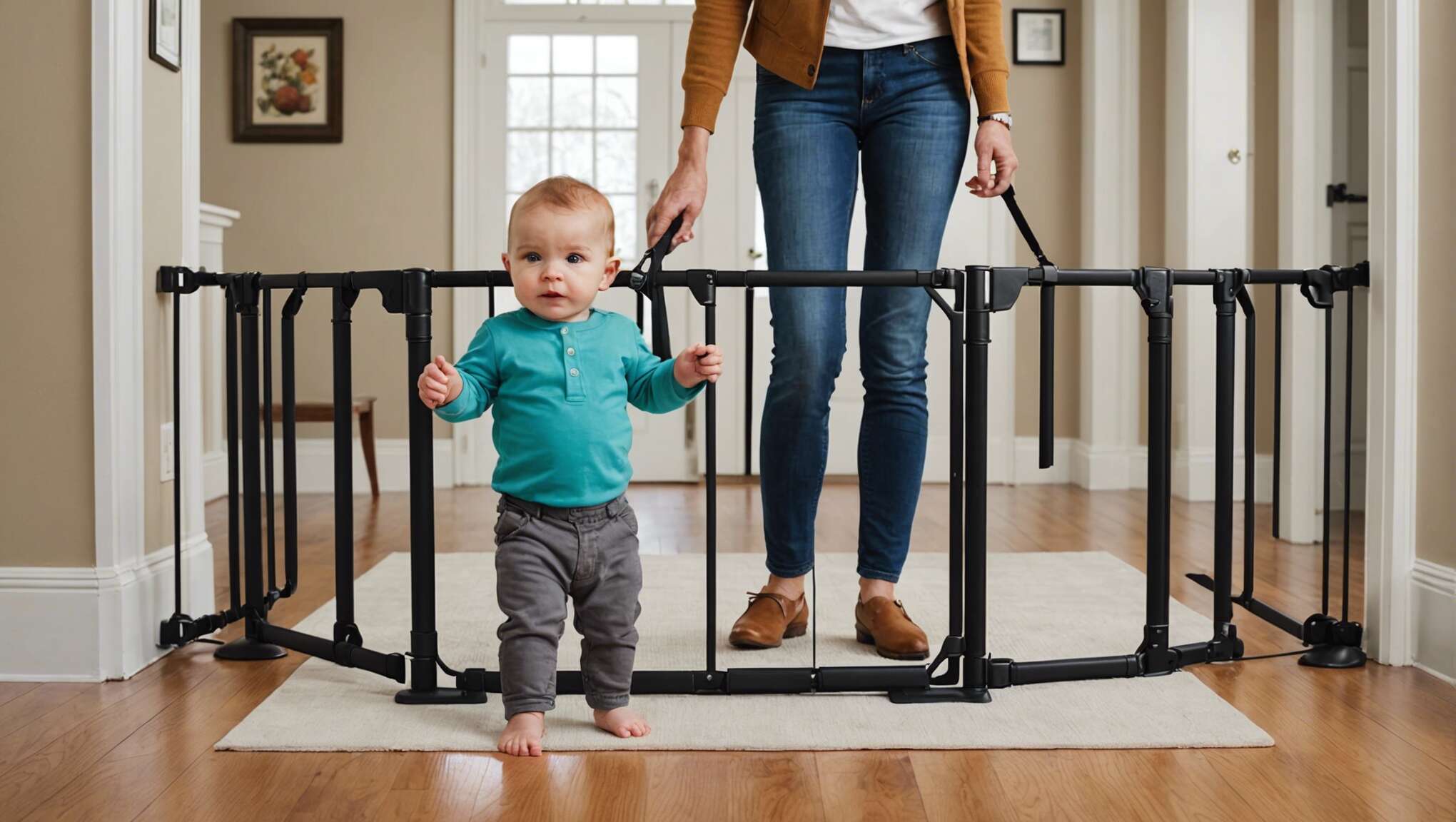 Choisir la barrière de sécurité portable idéale pour les voyages avec bébé