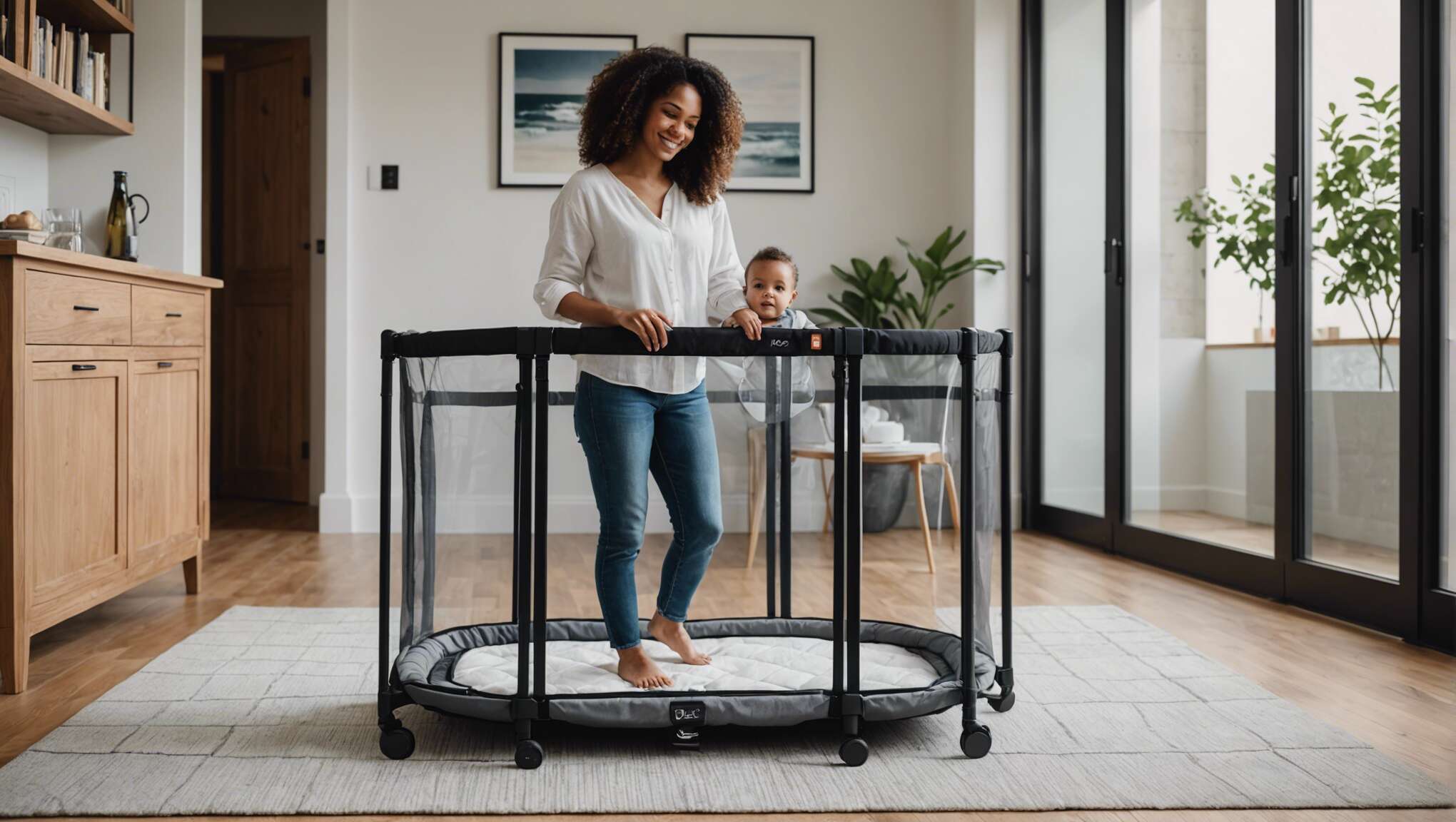 Barrières portatives pour bébés : des modèles innovants et tendances en 2024