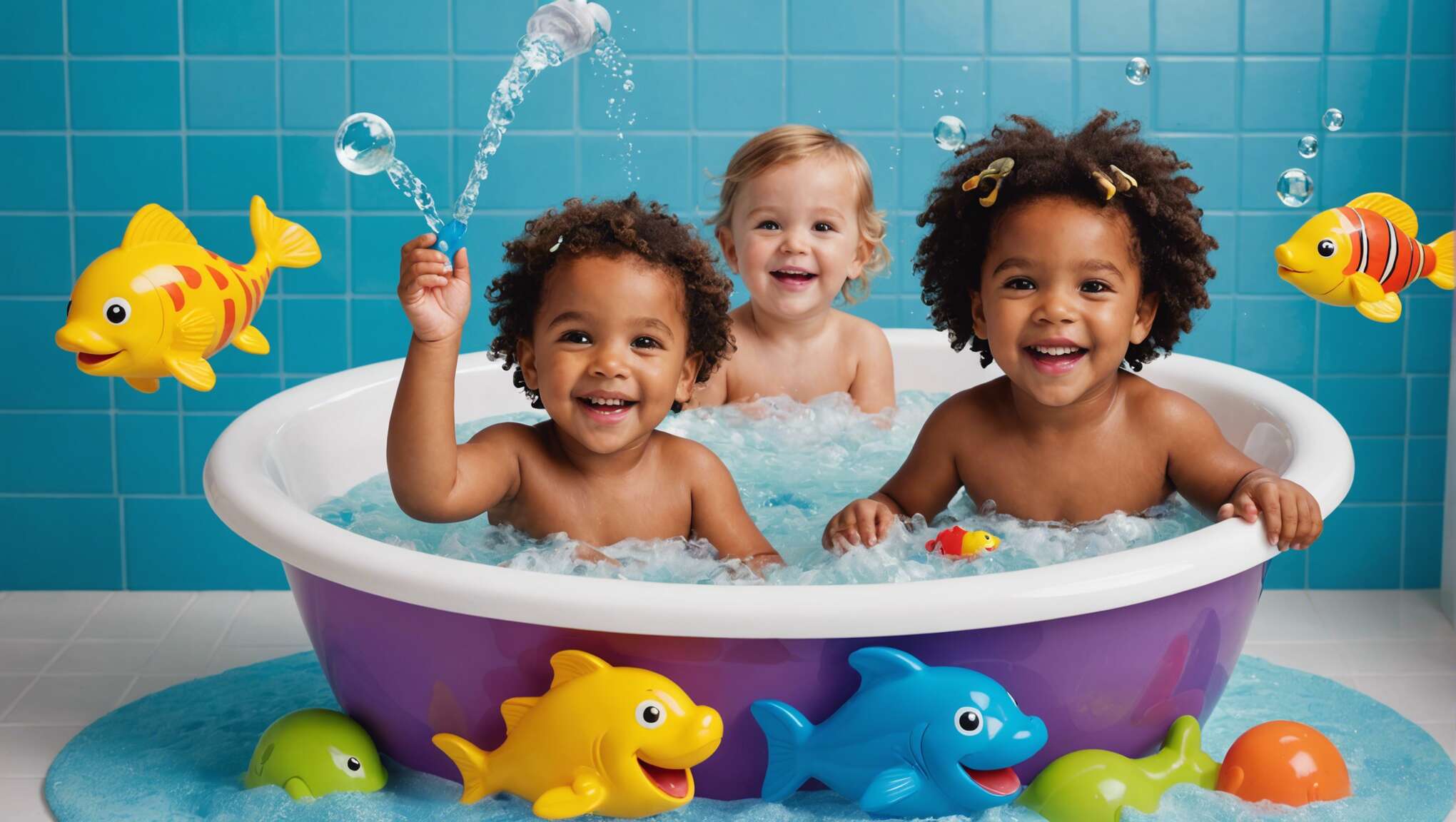 Éveil aquatique : top des jouets éducatifs pour le bain