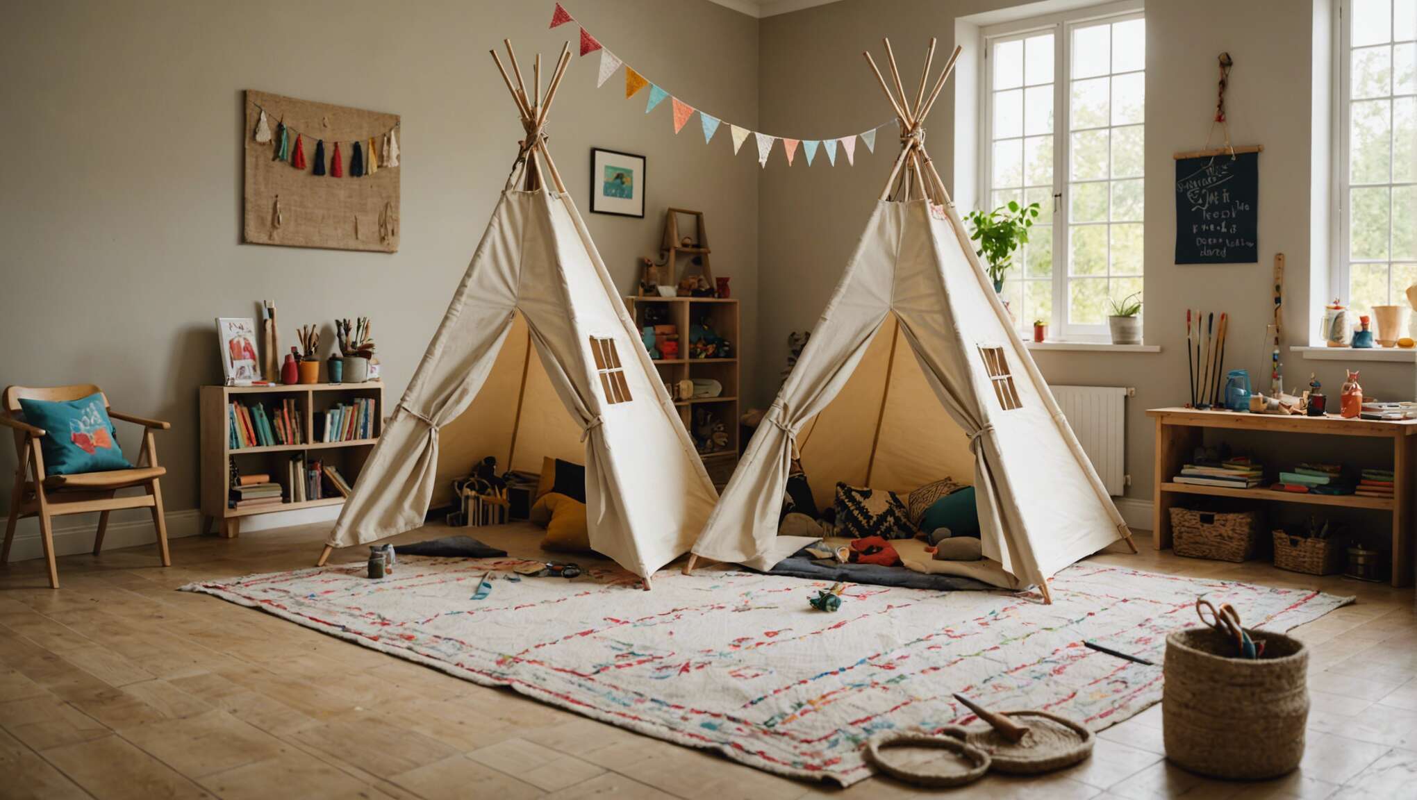 Tipis pour enfants : comment créer un espace imaginaire captivant