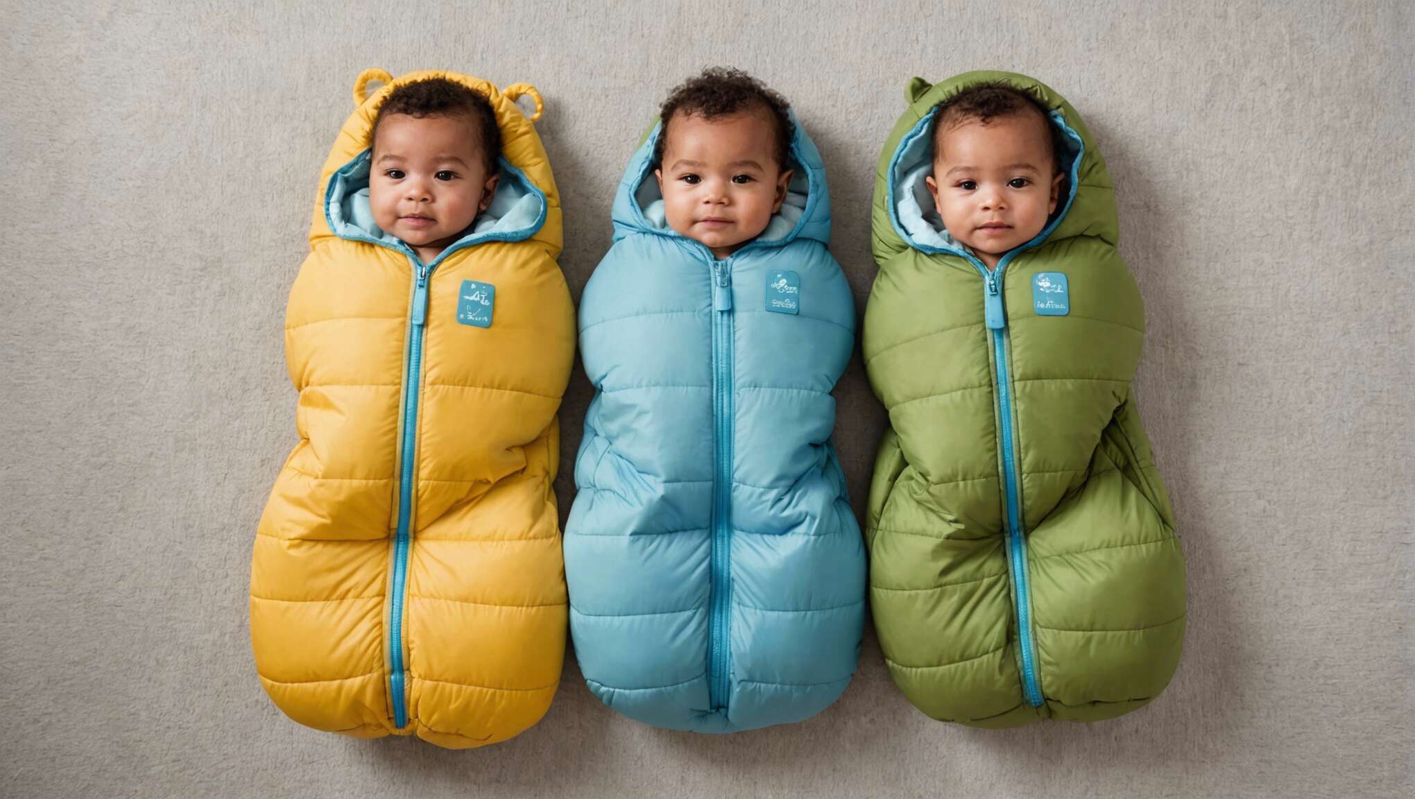 Déterminer la taille idéale de gigoteuse selon l'âge et la croissance de bébé