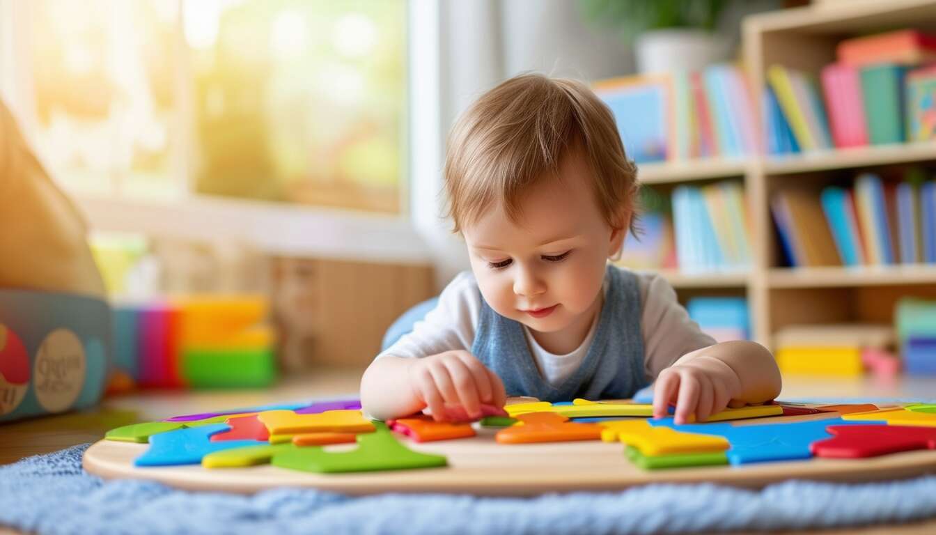Favoriser l'éveil linguistique grâce aux jeux d'encastrement