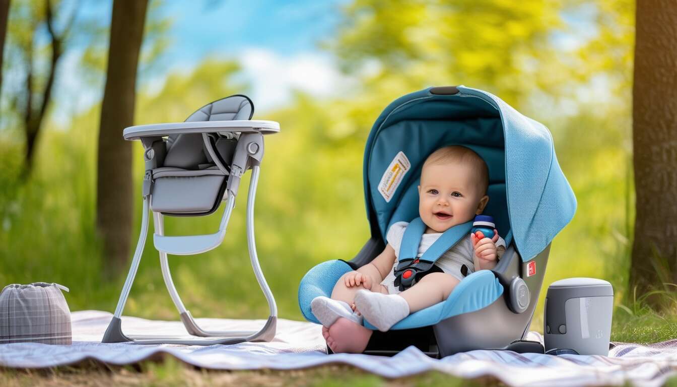 Confort de bébé en route : ajuster la température et l'installation