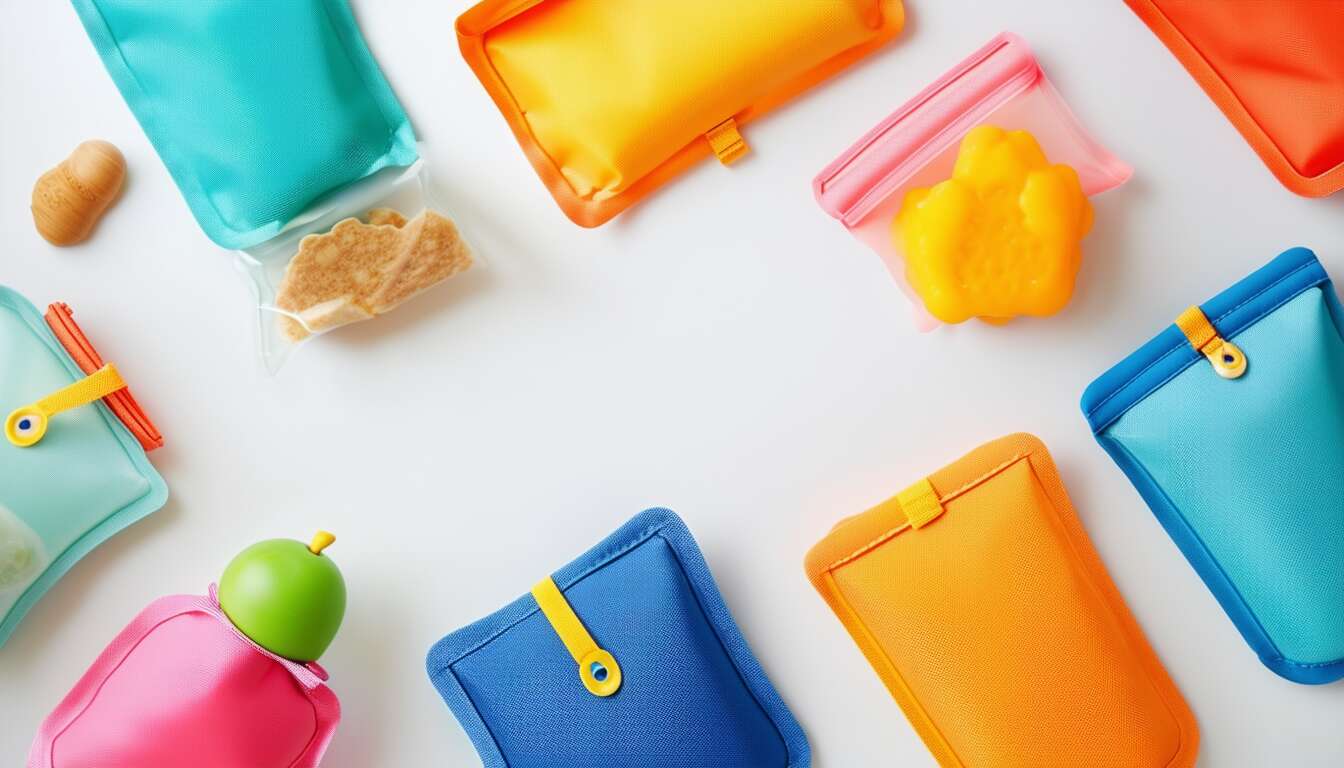 Pochettes goûter bébé : top des modèles faciles à transporter