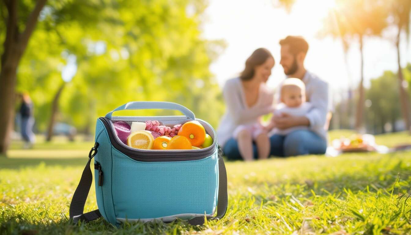 Le sac isotherme bébé : l'allié des sorties familiales