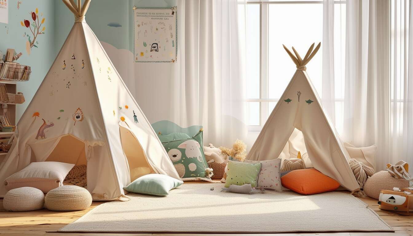 Voyage imaginaire et réel : créer un espace de jeu et de repos pour enfants