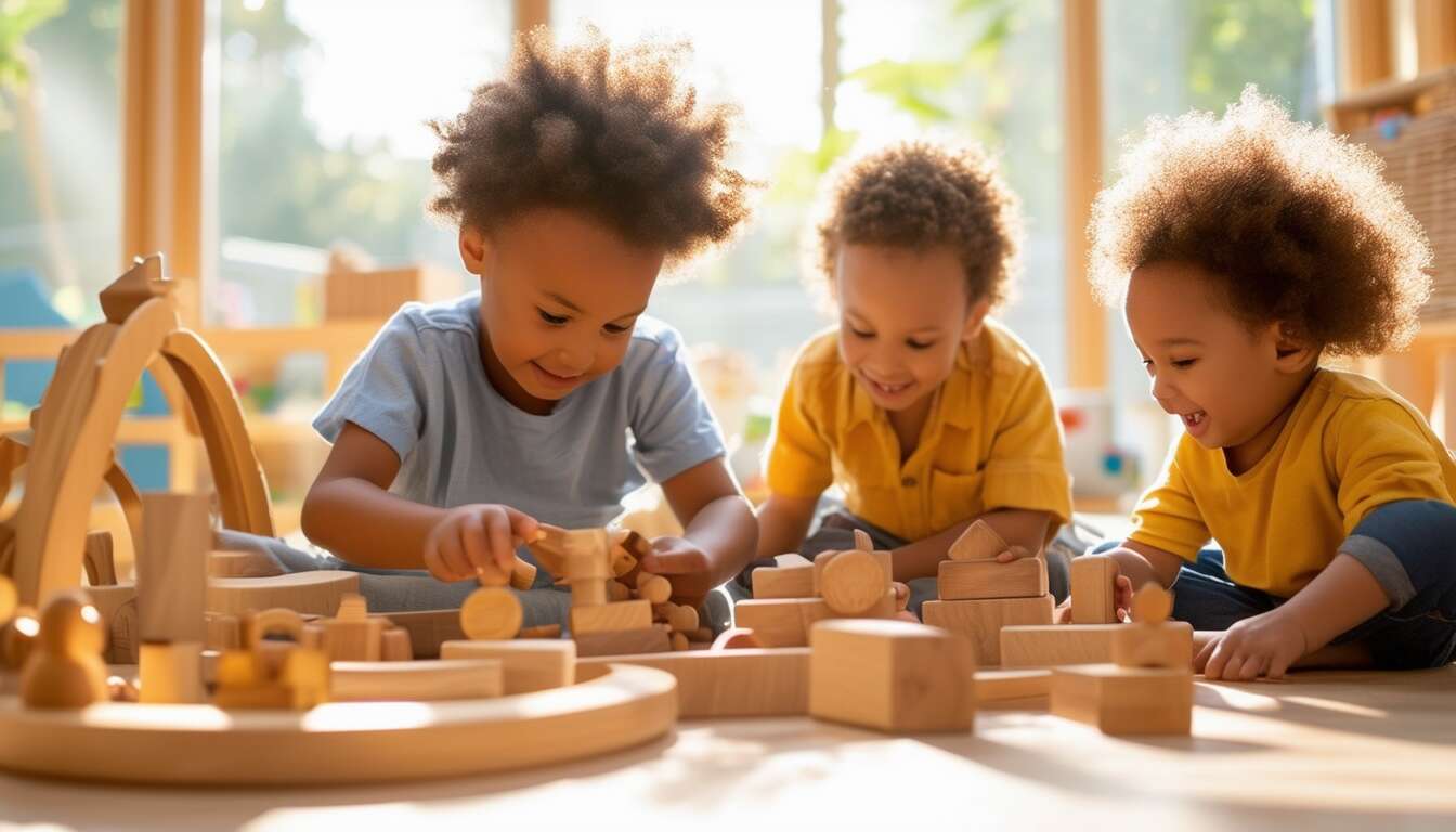 Les bienfaits des jouets en bois pour l'épanouissement des enfants