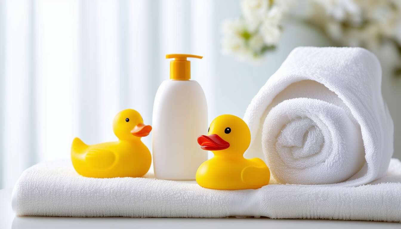 Accessoires de bain pour nouveau-nés : l'essentiel à ne pas oublier