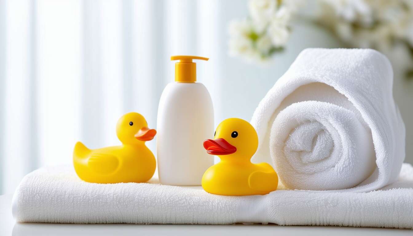 Accessoires de bain pour nouveau-nรฉs : l'essentiel ร ne pas oublier