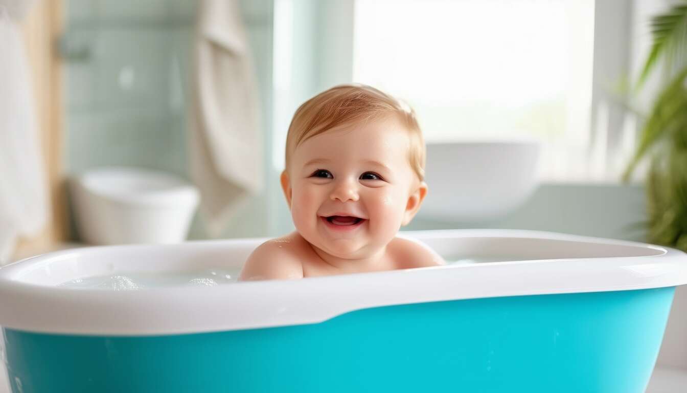 Optimiser l'heure du bain : utilité et variétés des sièges pour nourrissons
