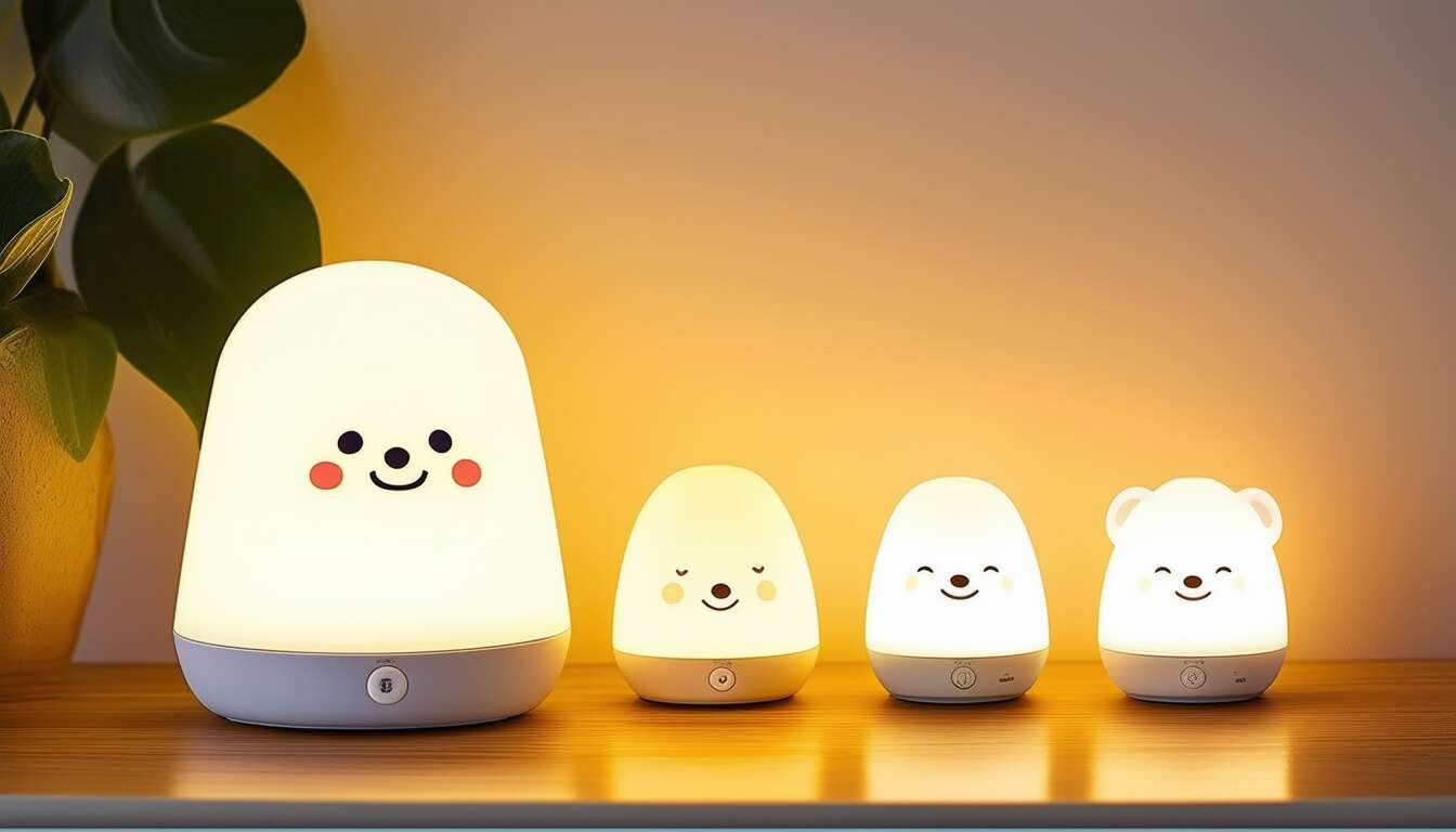 Sélection des meilleures marques de veilleuses pour enfants