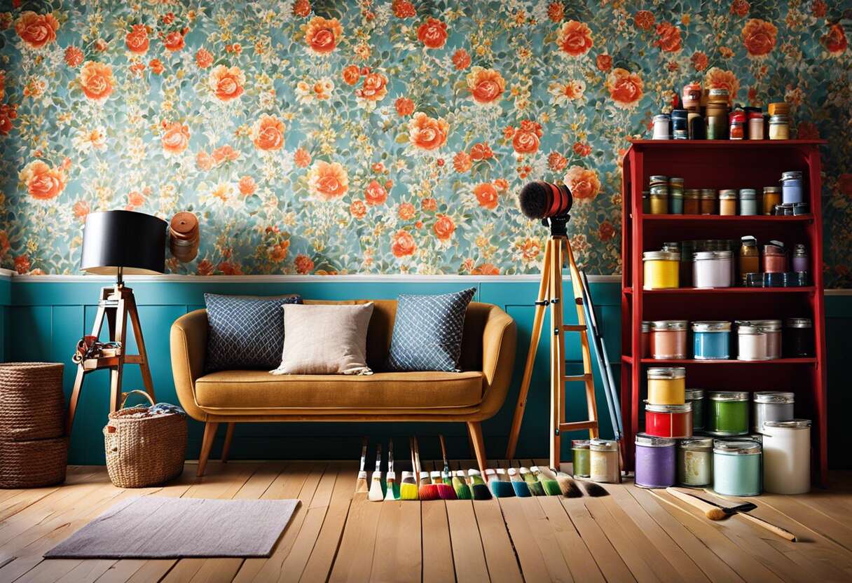 Papier peint ou peinture murale ? Avantages pour la nursery