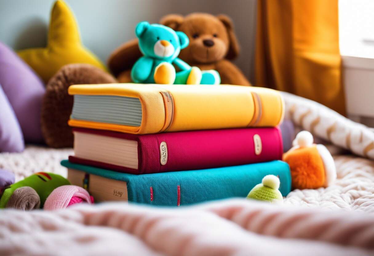 Sรฉlection de livres en tissu pour la sรฉcuritรฉ des nourrissons