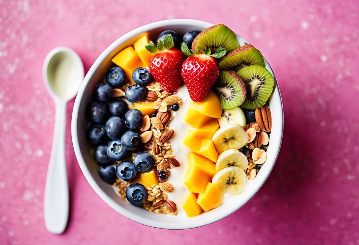 Smoothie bowls colorรฉs pour รฉveiller le goรปt des tout-petits