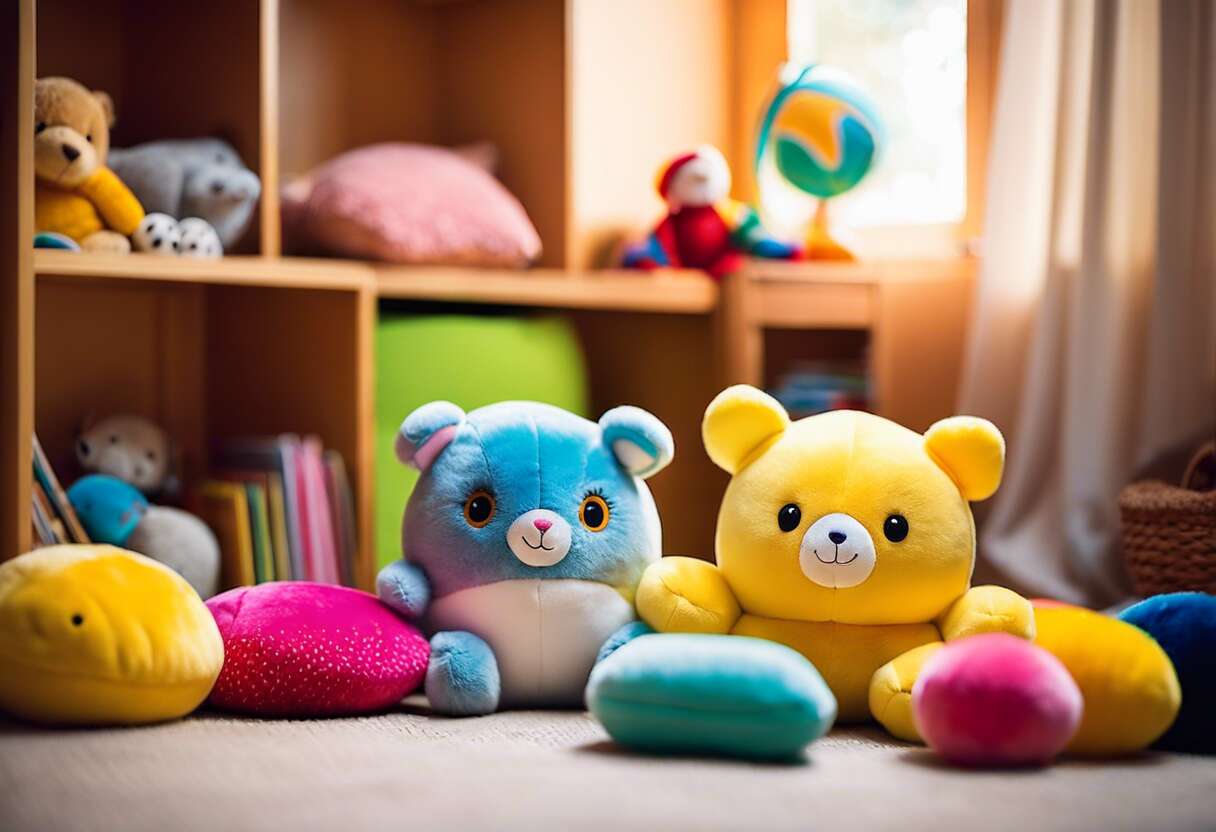 Peluches sensorielles : développer les sens de votre enfant