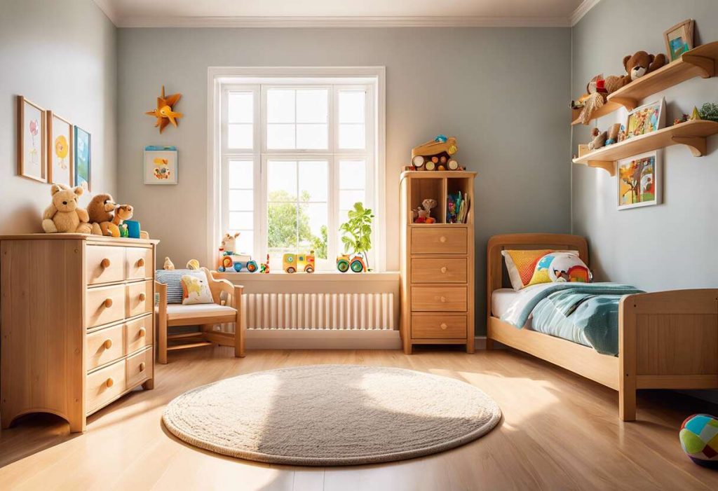 Un environnement sain : choisir des meubles non toxiques pour enfants