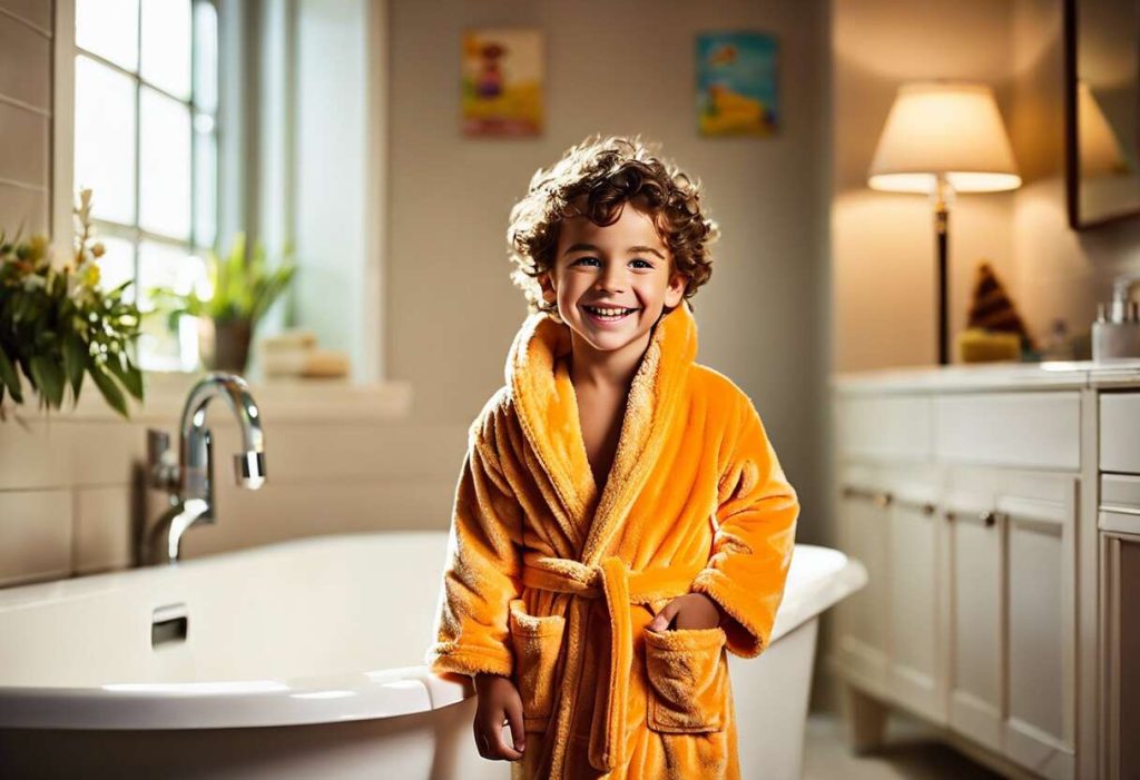 Bien choisir son peignoir de sortie de bain pour enfant : critères essentiels