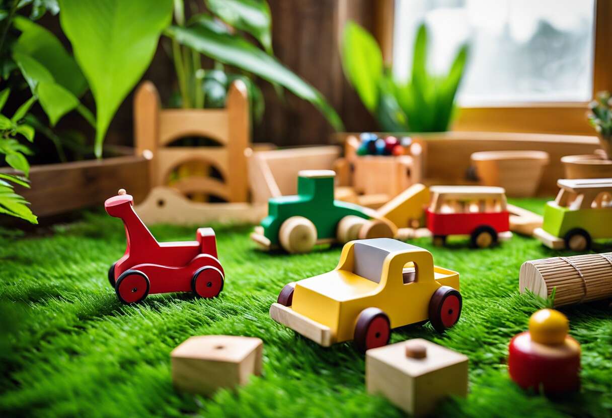 Écologie dès le berceau : impact environnemental des jouets en bois