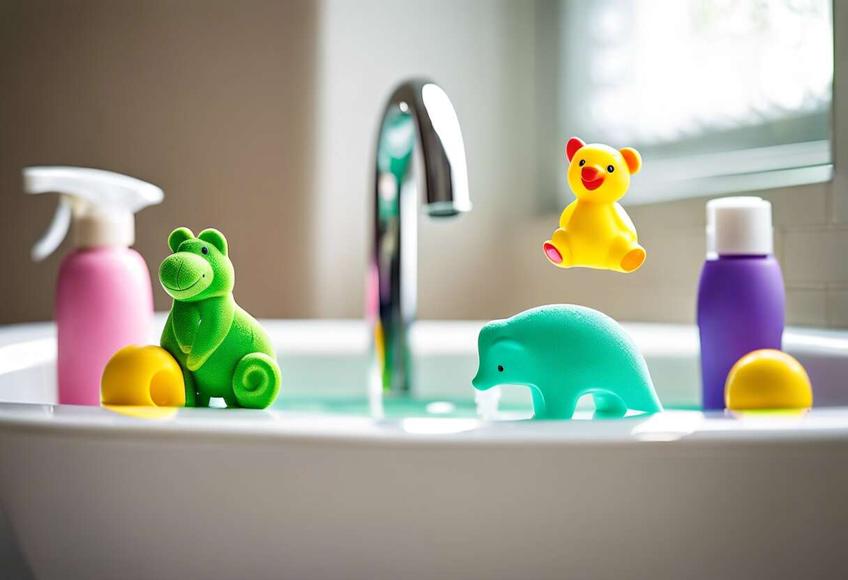 Les meilleures alternatives écologiques aux jouets plastiques pour le bain