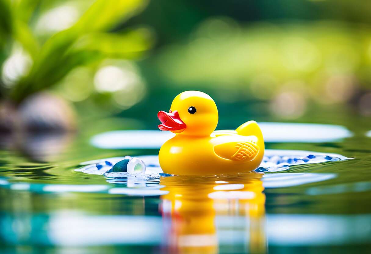 Caoutchouc naturel et matériaux recyclés : l'alliance parfaite pour un bain serein