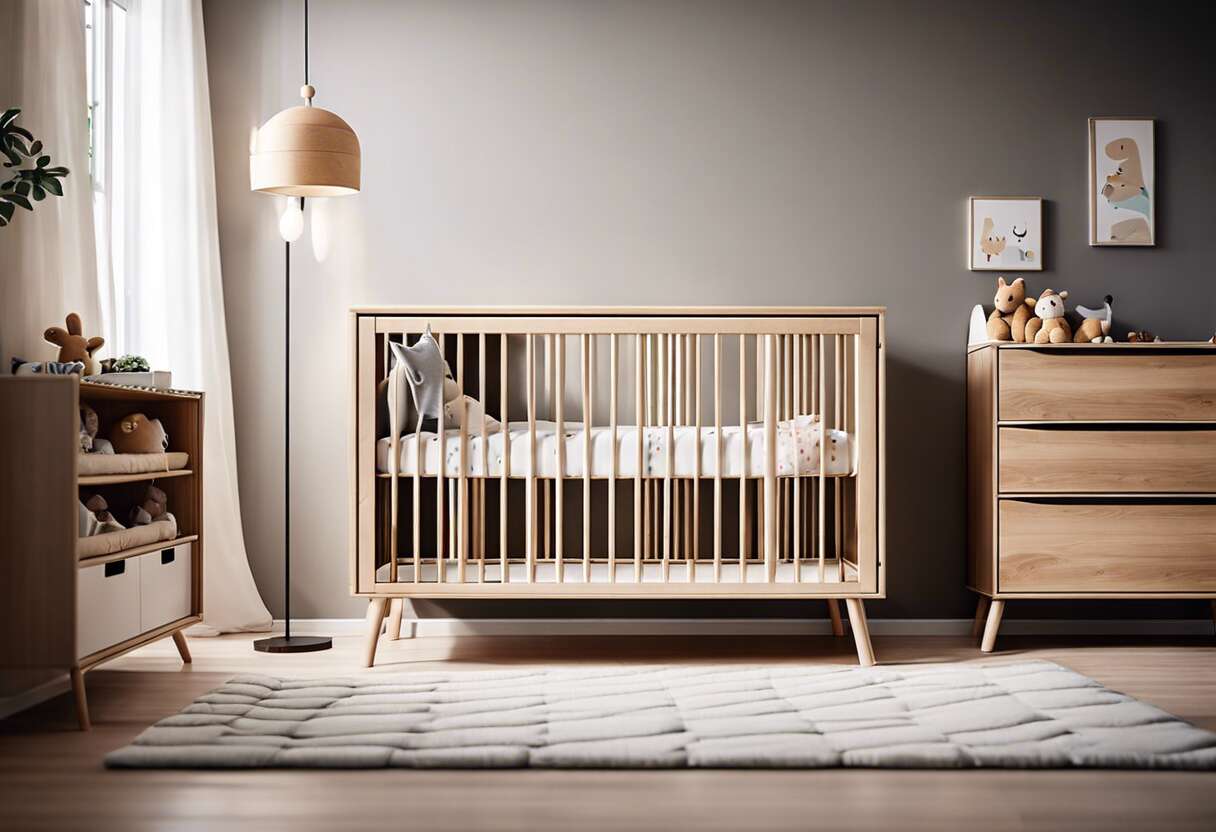 Design et praticité : les tendances 2024 en lits de bébé